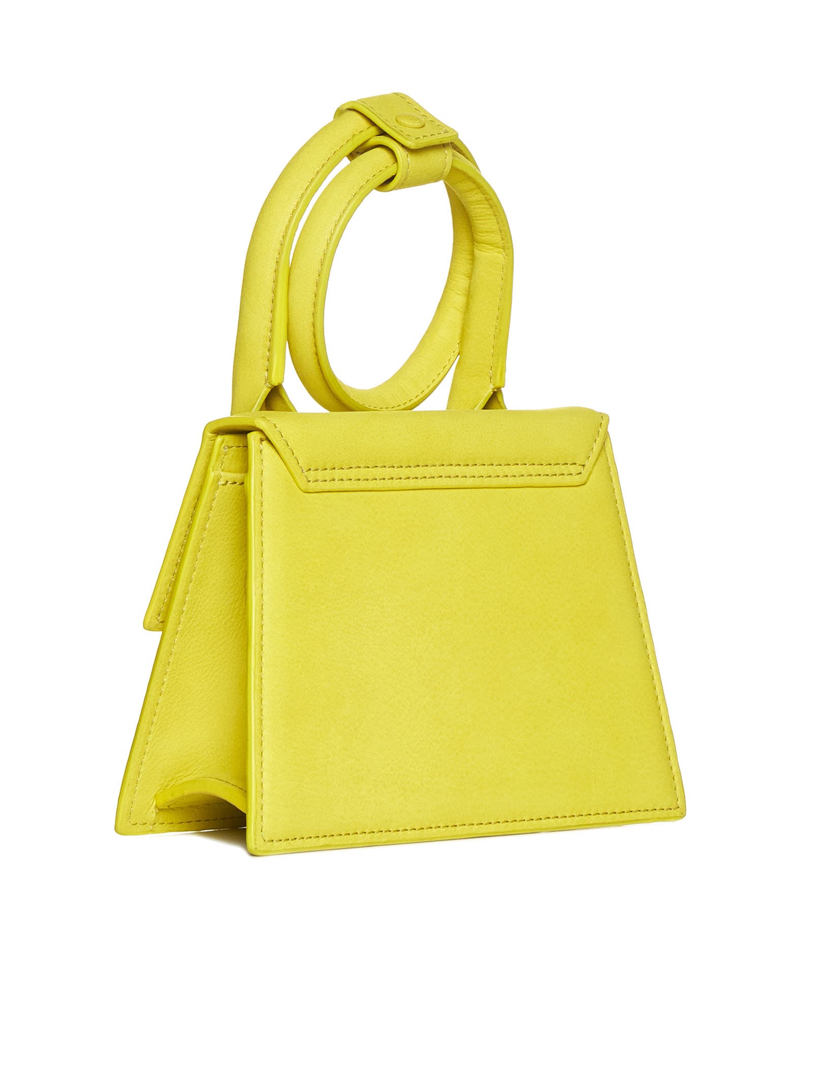 Jacquemus Le Chiquito Textured-leather Bag in Green
