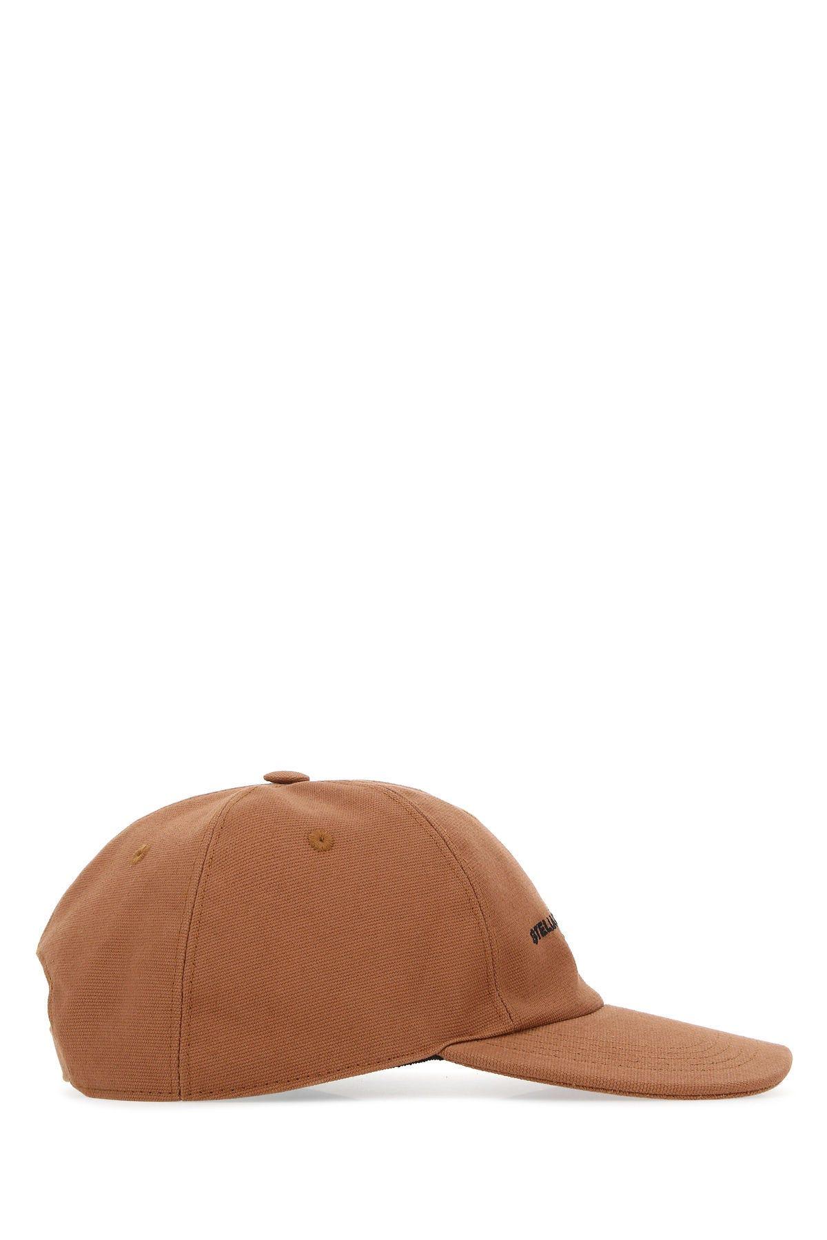キャップ Stella McCartney Caramel cotton blend baseball cap Stella McCartney Caramel Cotton Blend Baseball Cap | italist