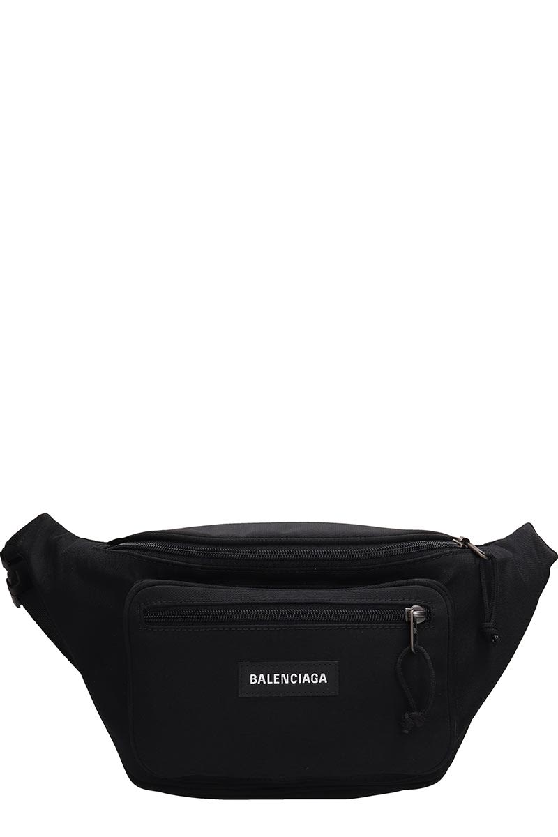 Balenciaga Black Nylon Explorer Beltbag | ModeSens