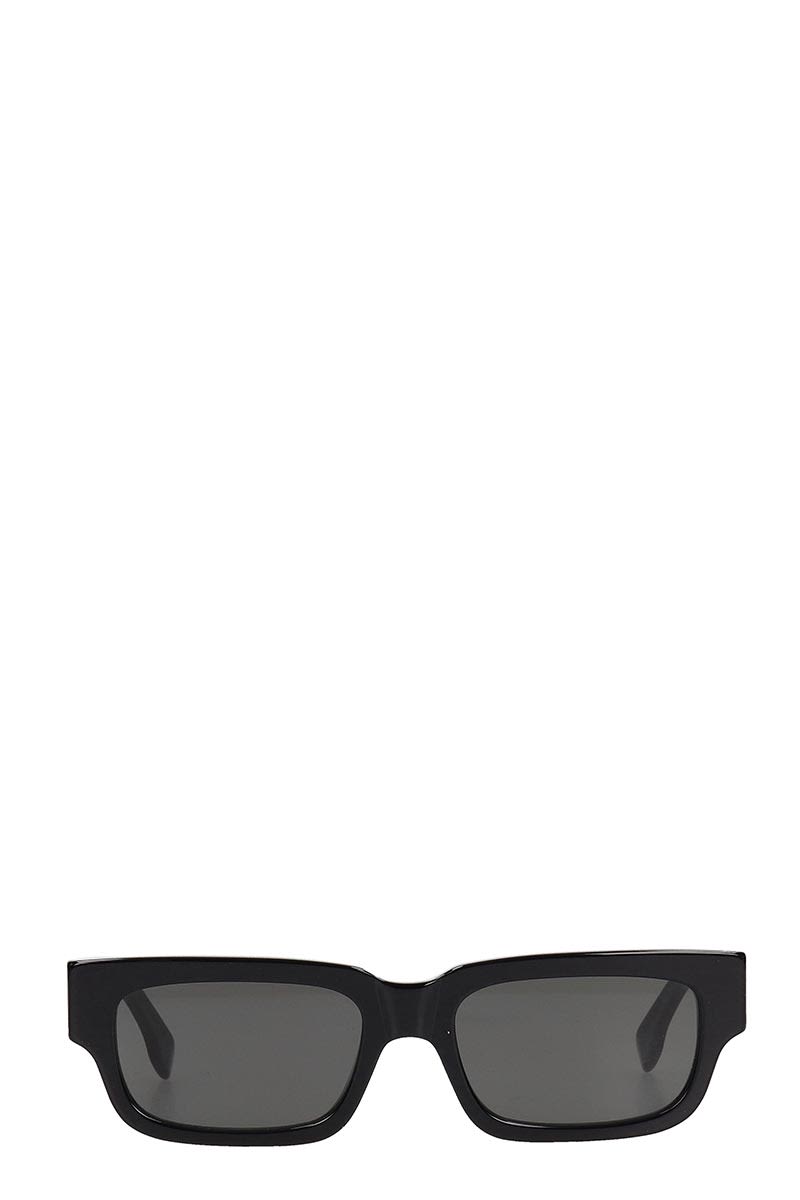 Retrosuperfuture Black Pvc Rome Sunglasses ModeSens