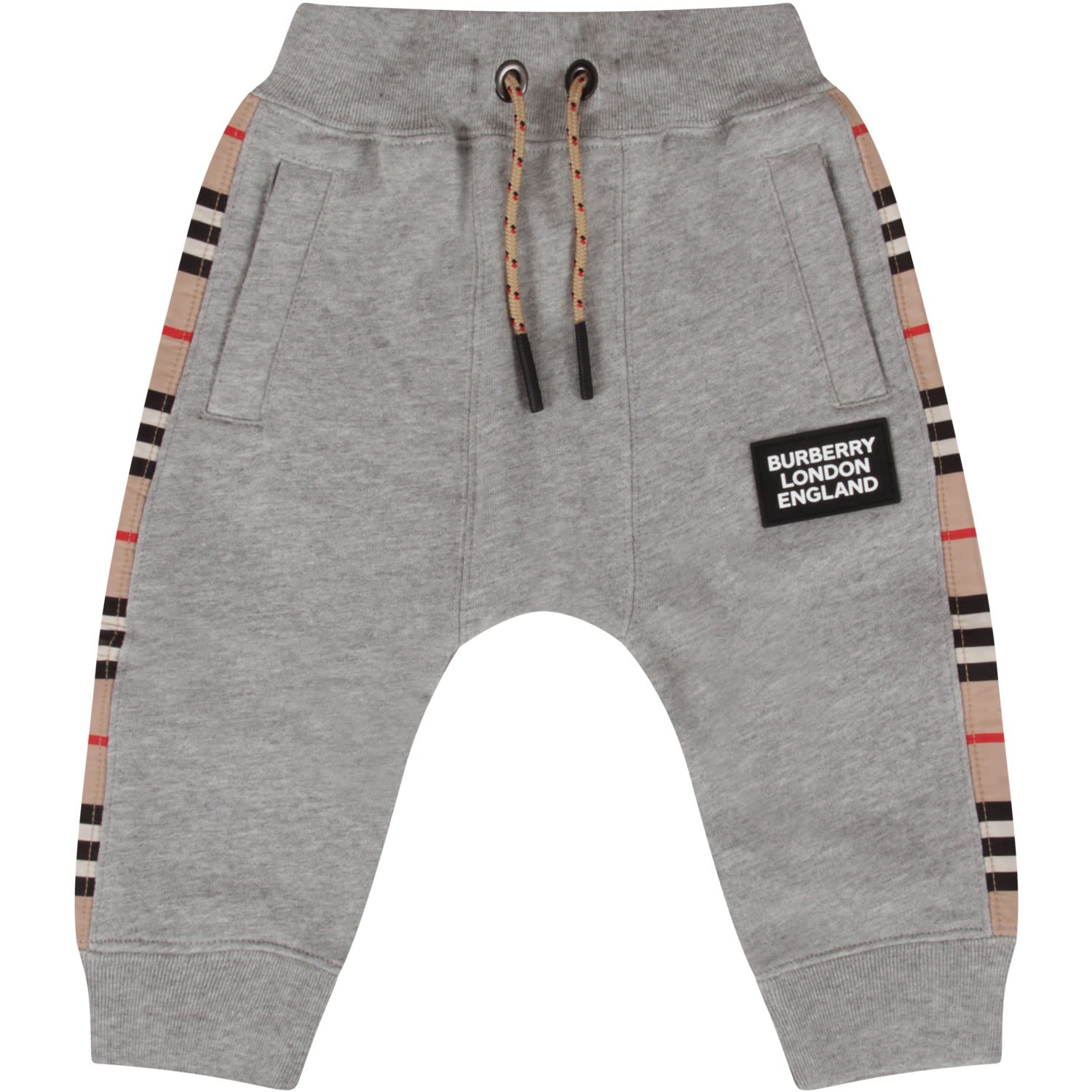 burberry grey sweatpants