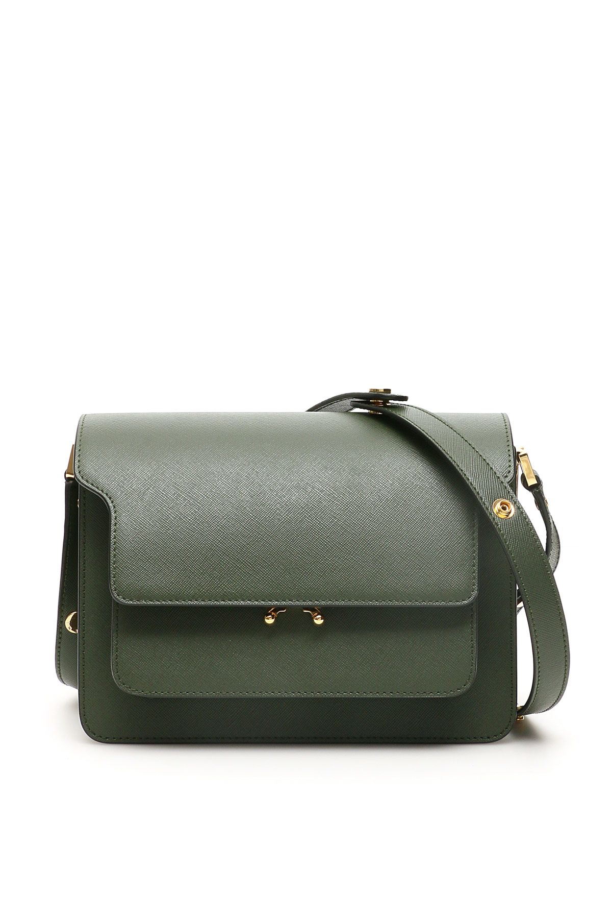 marni trunk bag green