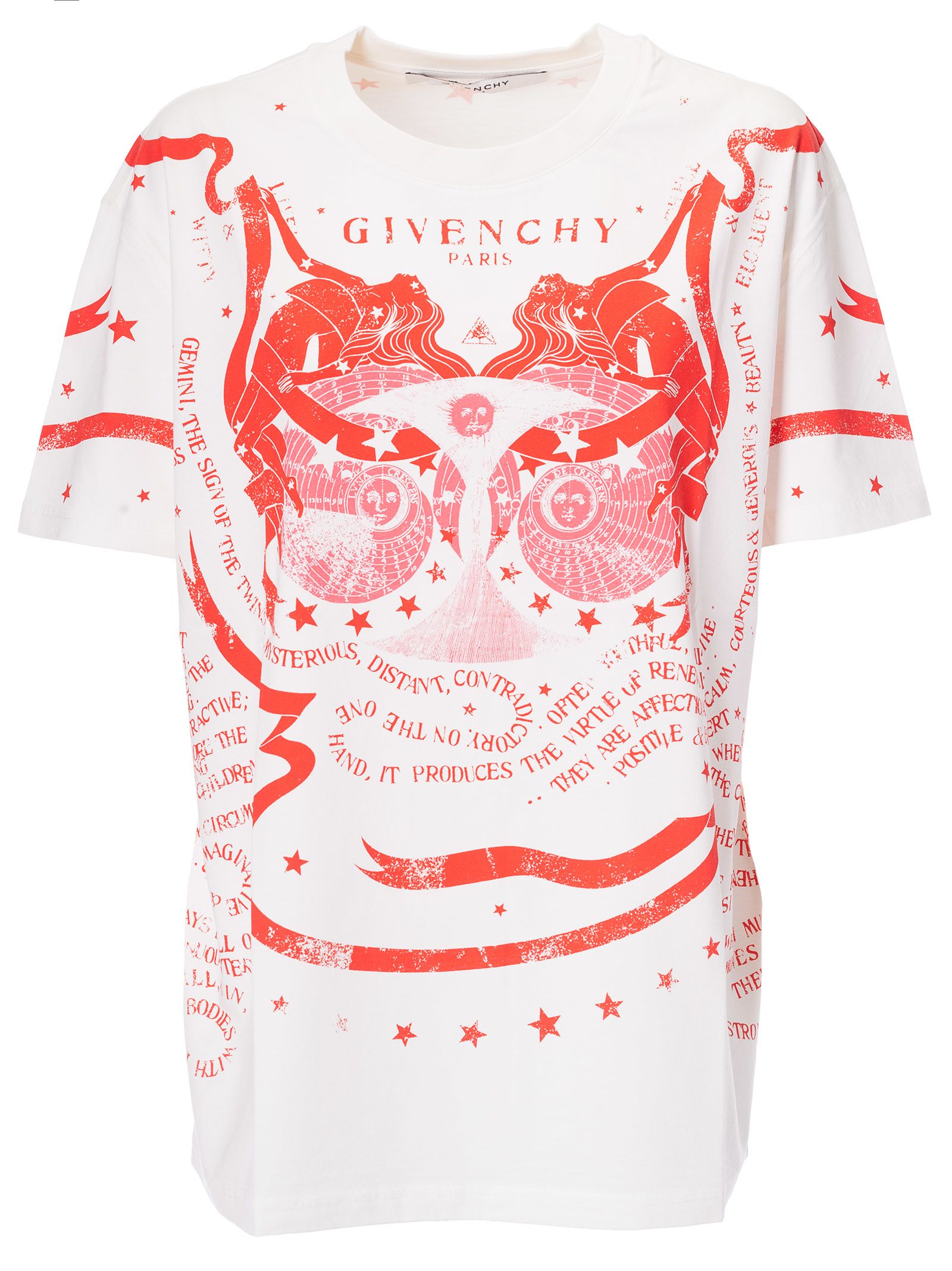 GIVENCHY PRINTED OVERSIZED T-SHIRT,10866169