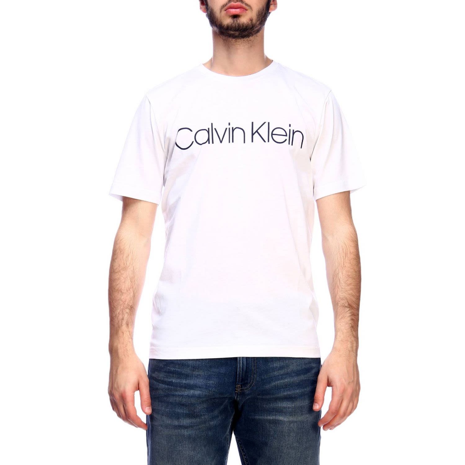 calvin klein in white