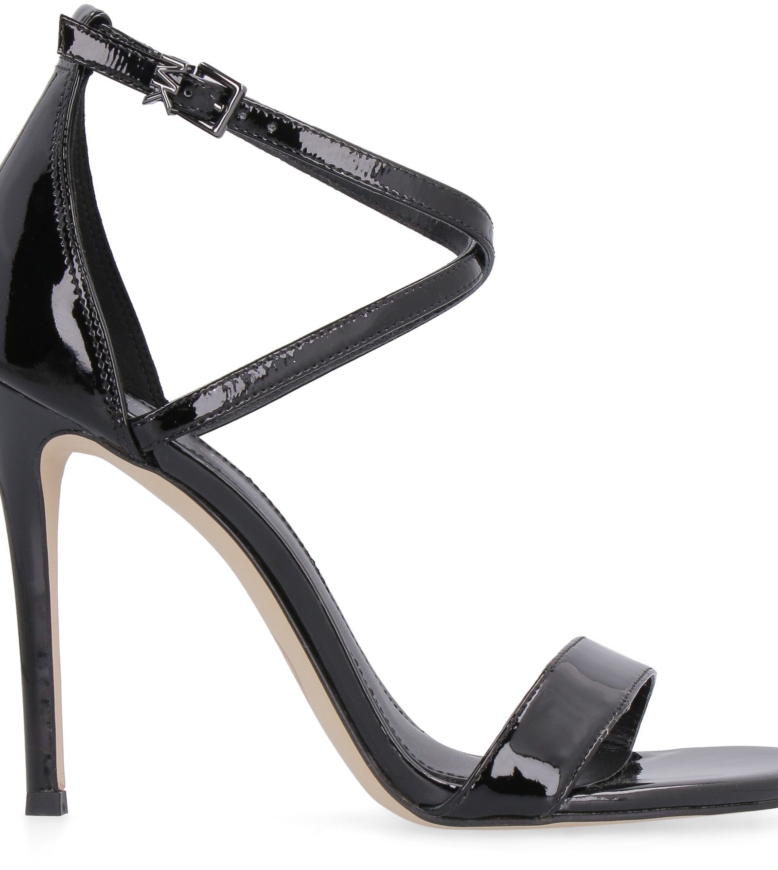 michael michael kors alice patent leather sandal