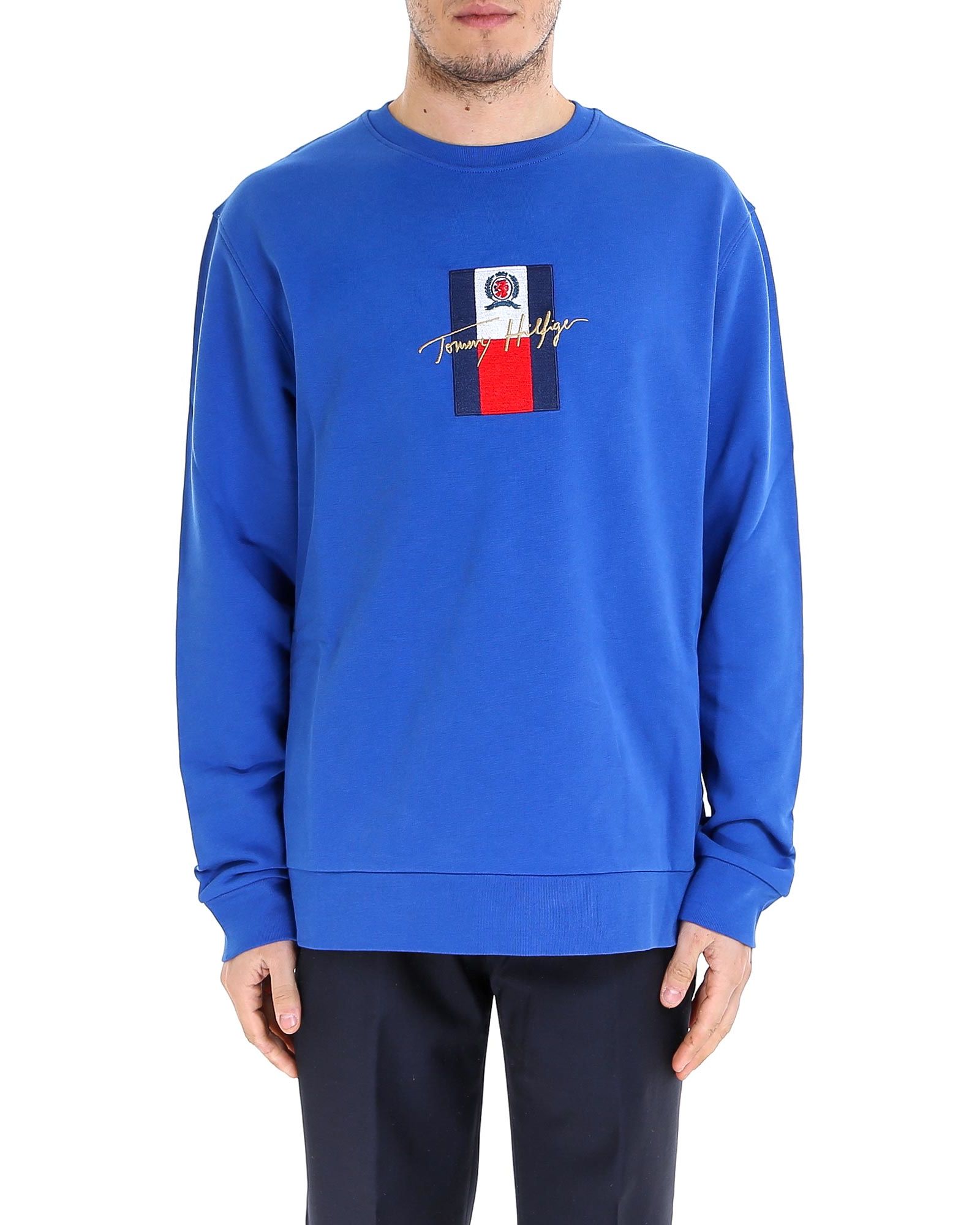 Tommy Hilfiger Sweatshirt In Blue | ModeSens