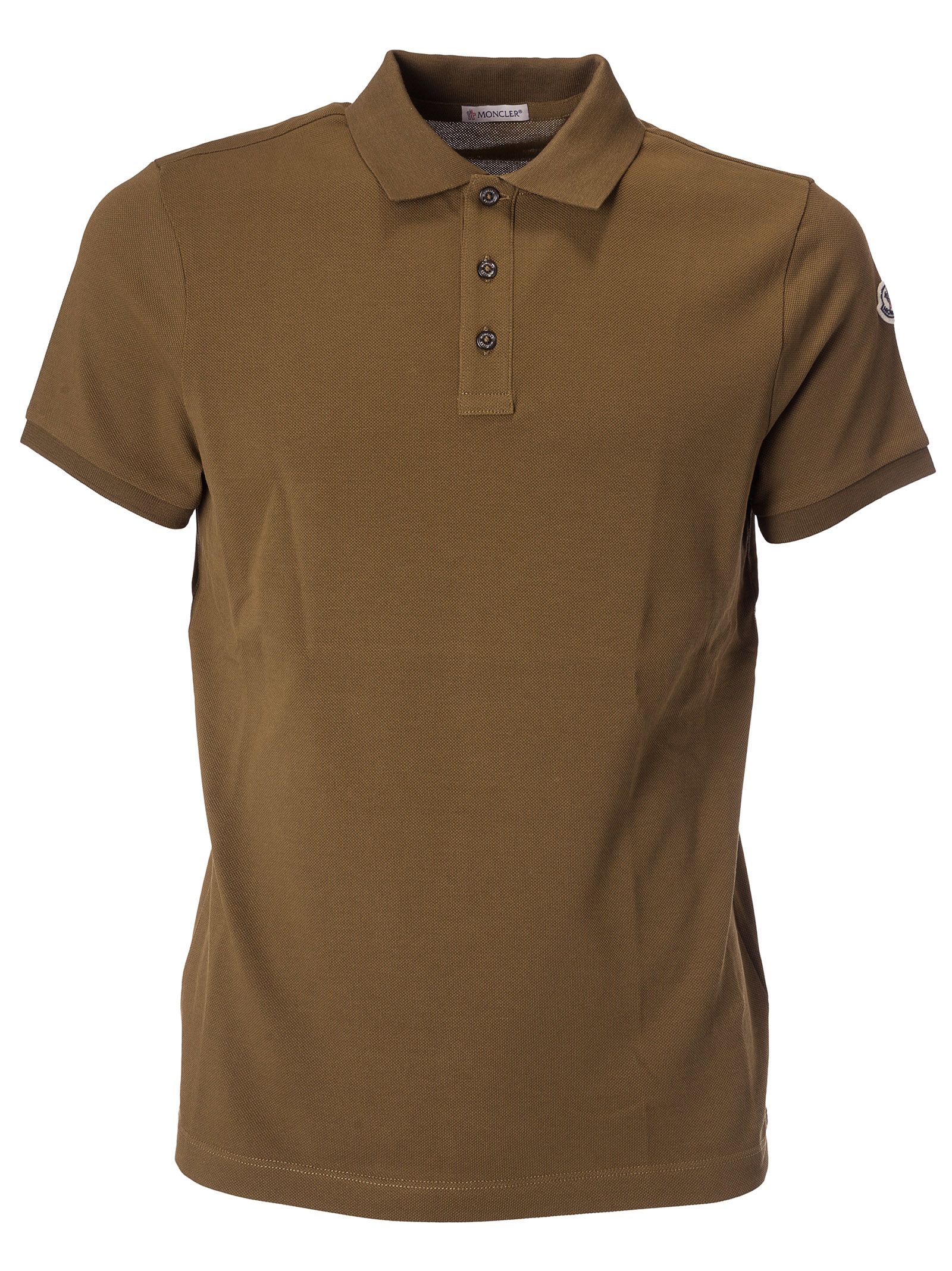 Moncler Logo Patch Polo Shirt | ModeSens
