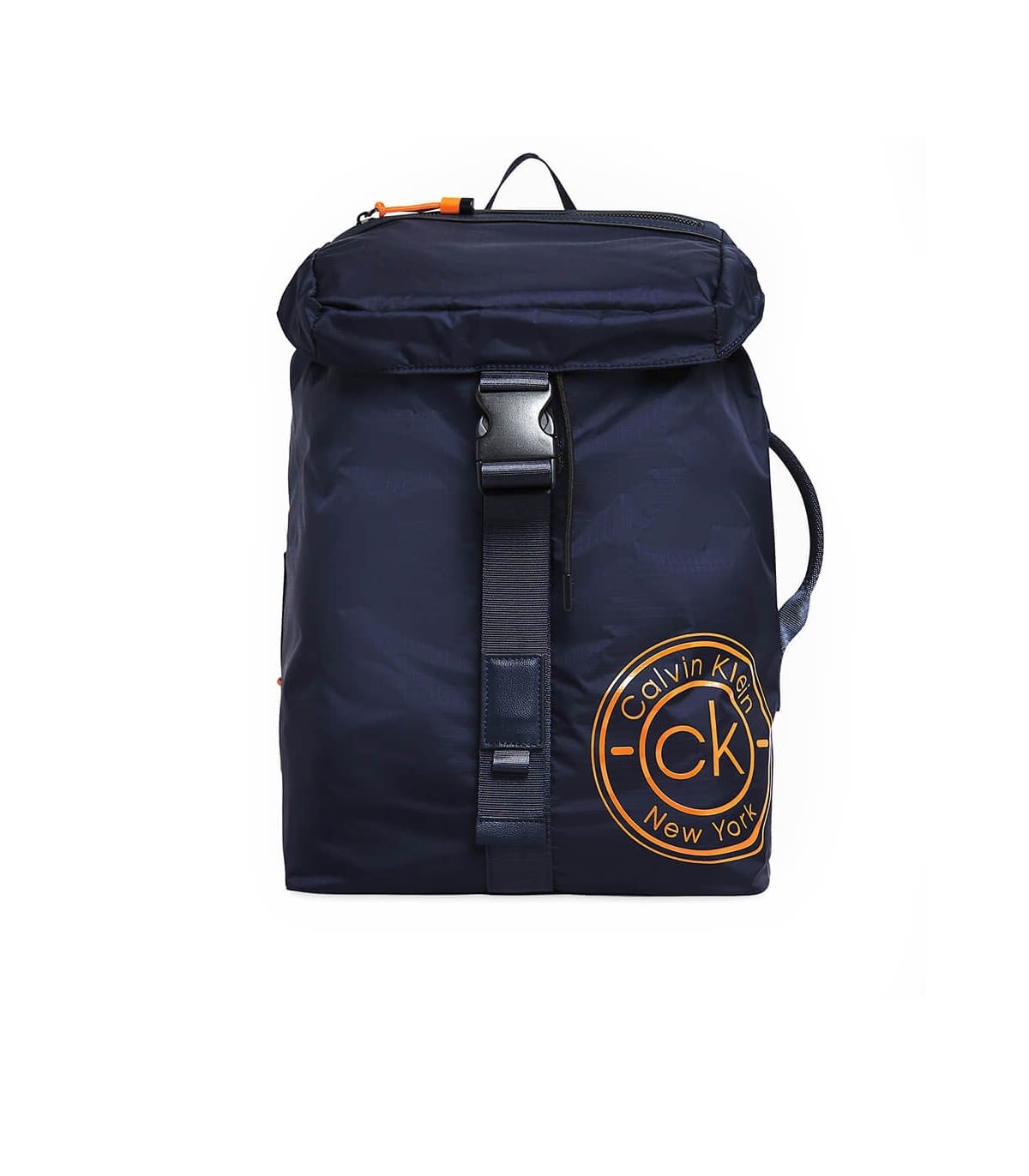 calvin klein navy blue backpack