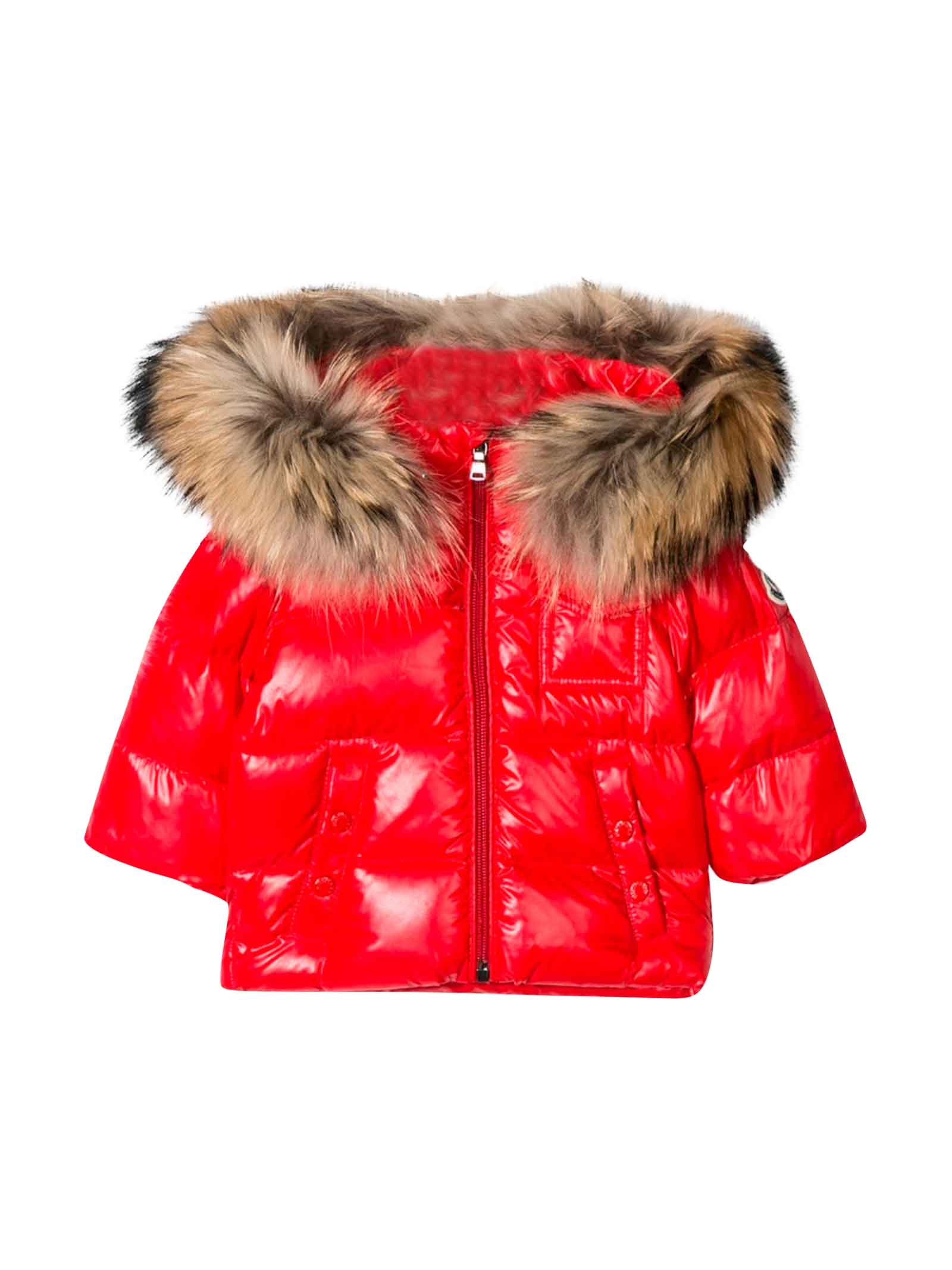 red moncler womens jacket