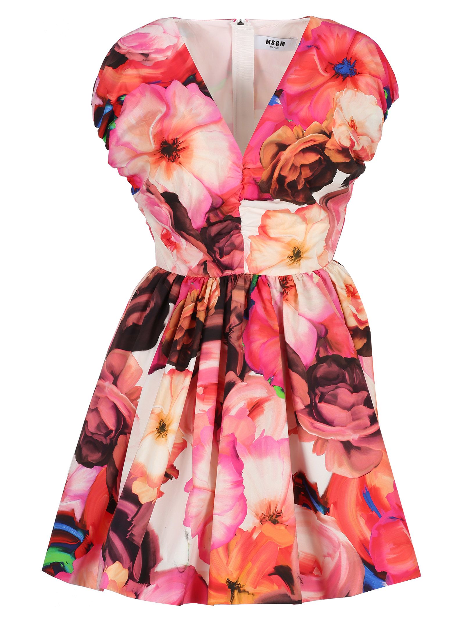 msgm floral dress