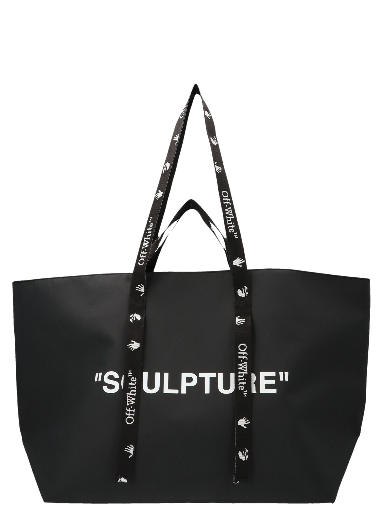 off white commercial tote