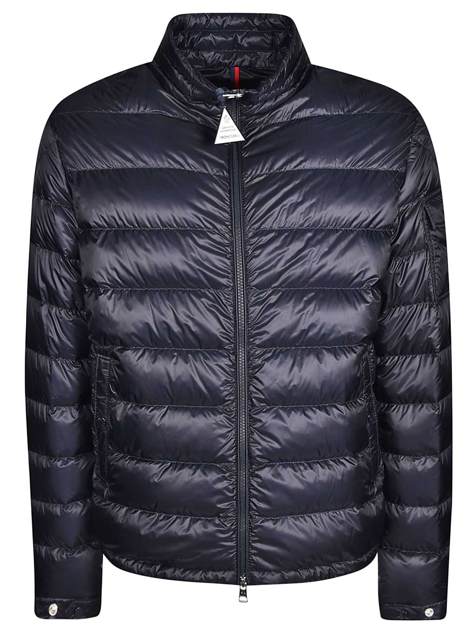 moncler lambot down jacket in blu