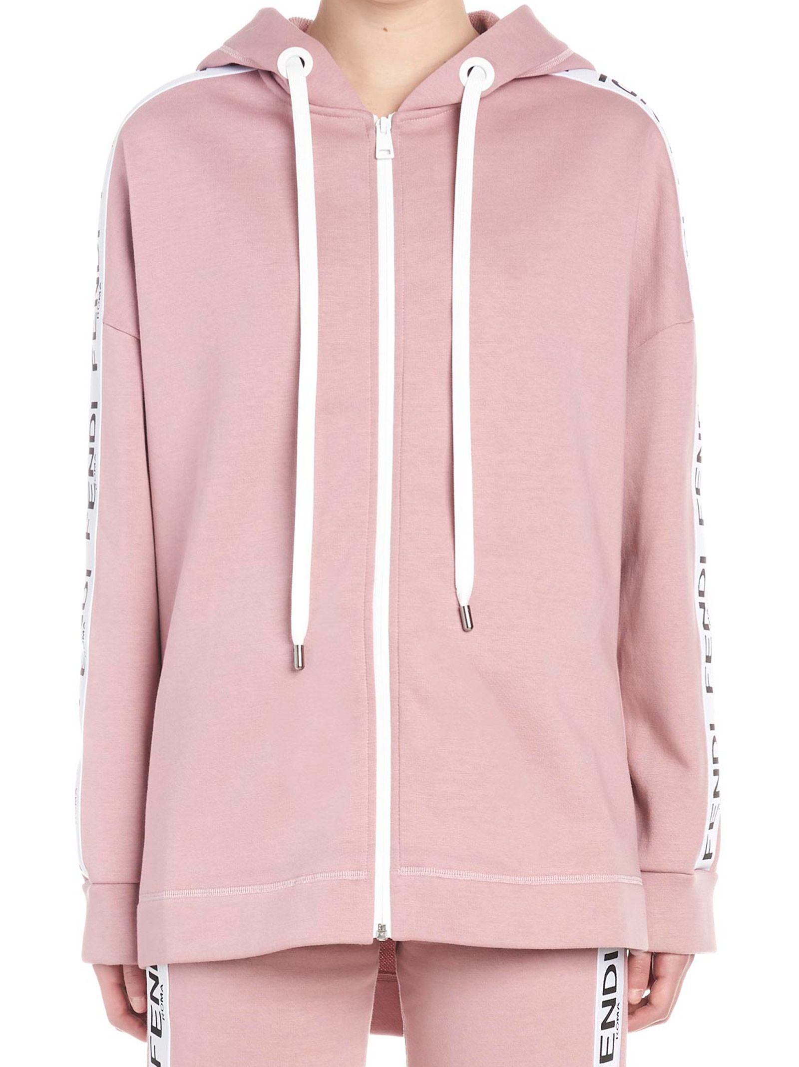 pink fendi hoodie