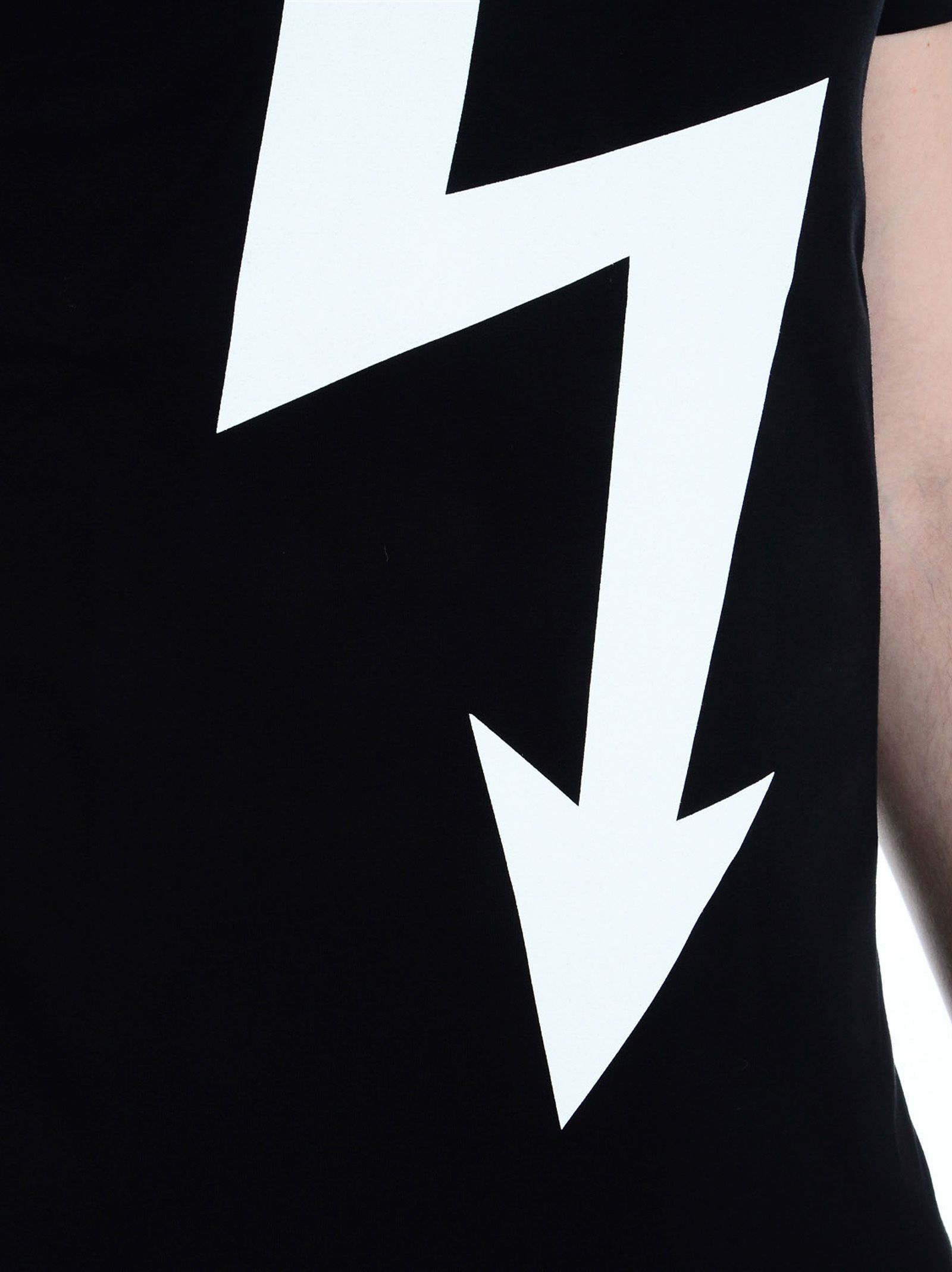 neil barrett t-shirt in black