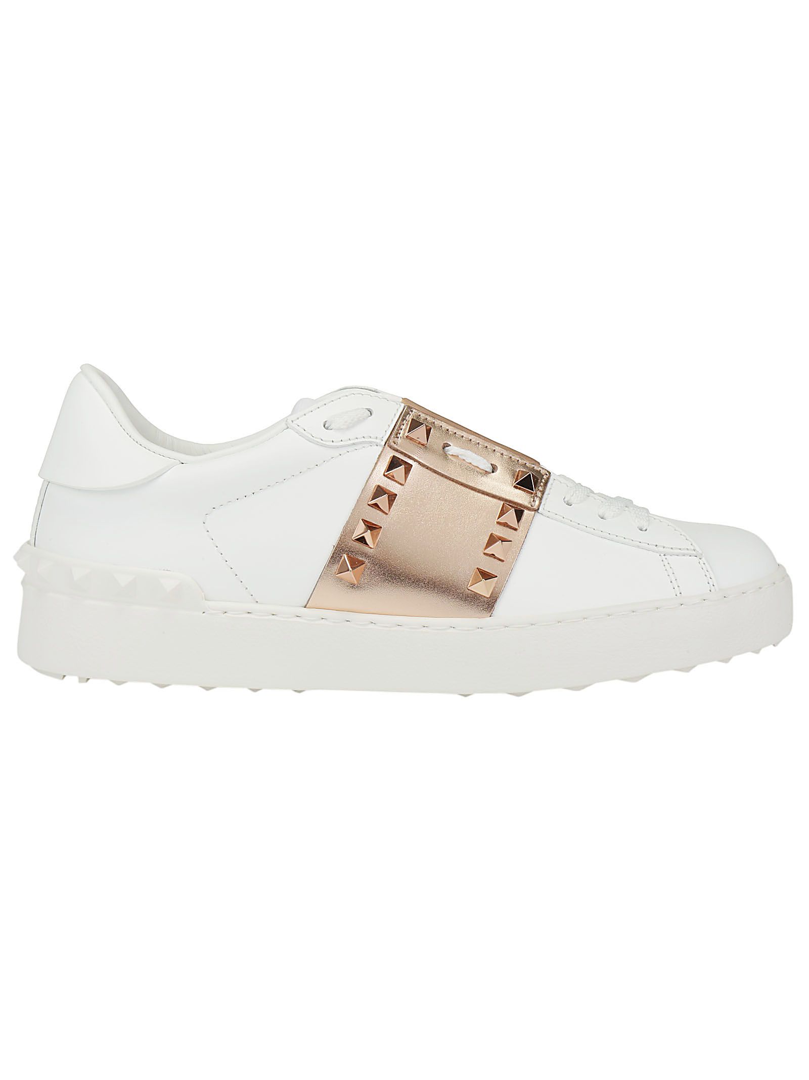 valentino rose gold sneakers