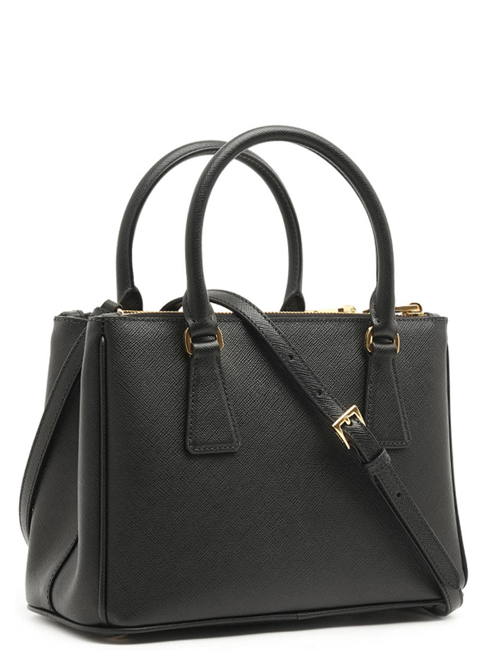 prada galleria bag black