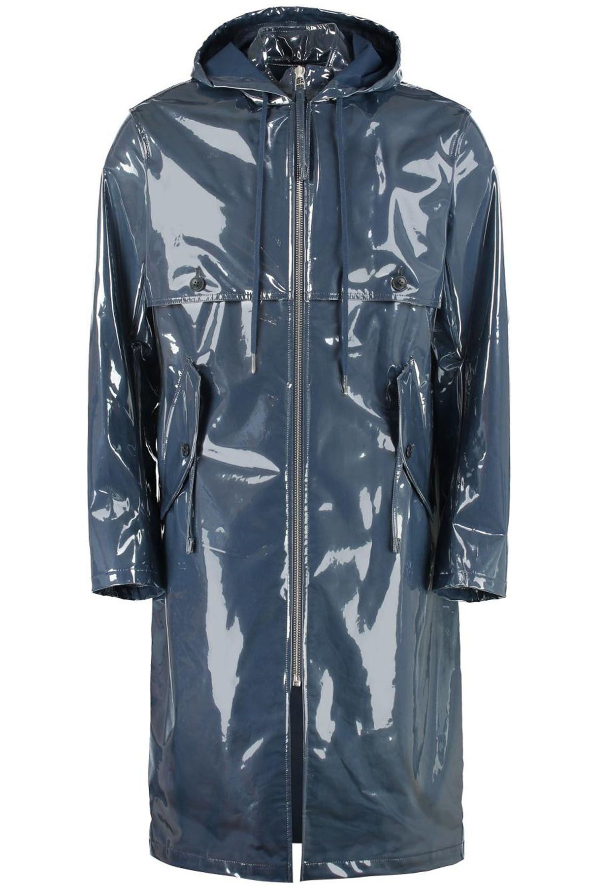 Helmut Lang Long Pvc Raincoat | ModeSens