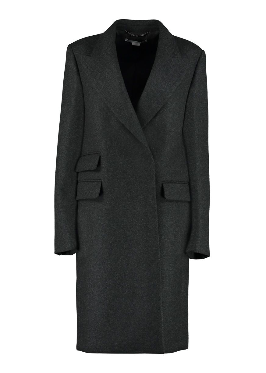 Stella Mccartney Double-breasted Wool Coat | ModeSens