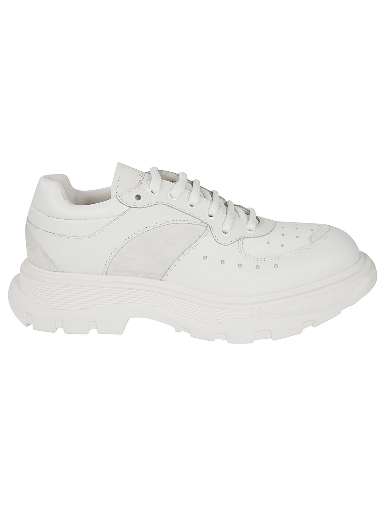 high platform sneakers white