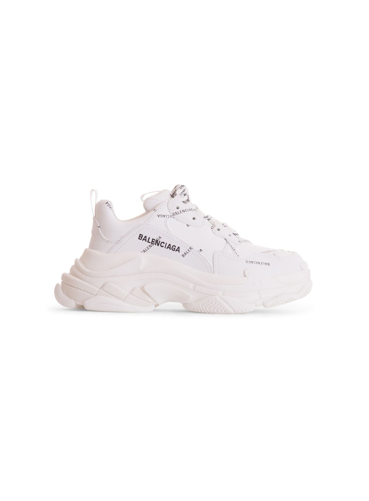 balenciaga triple s bianco