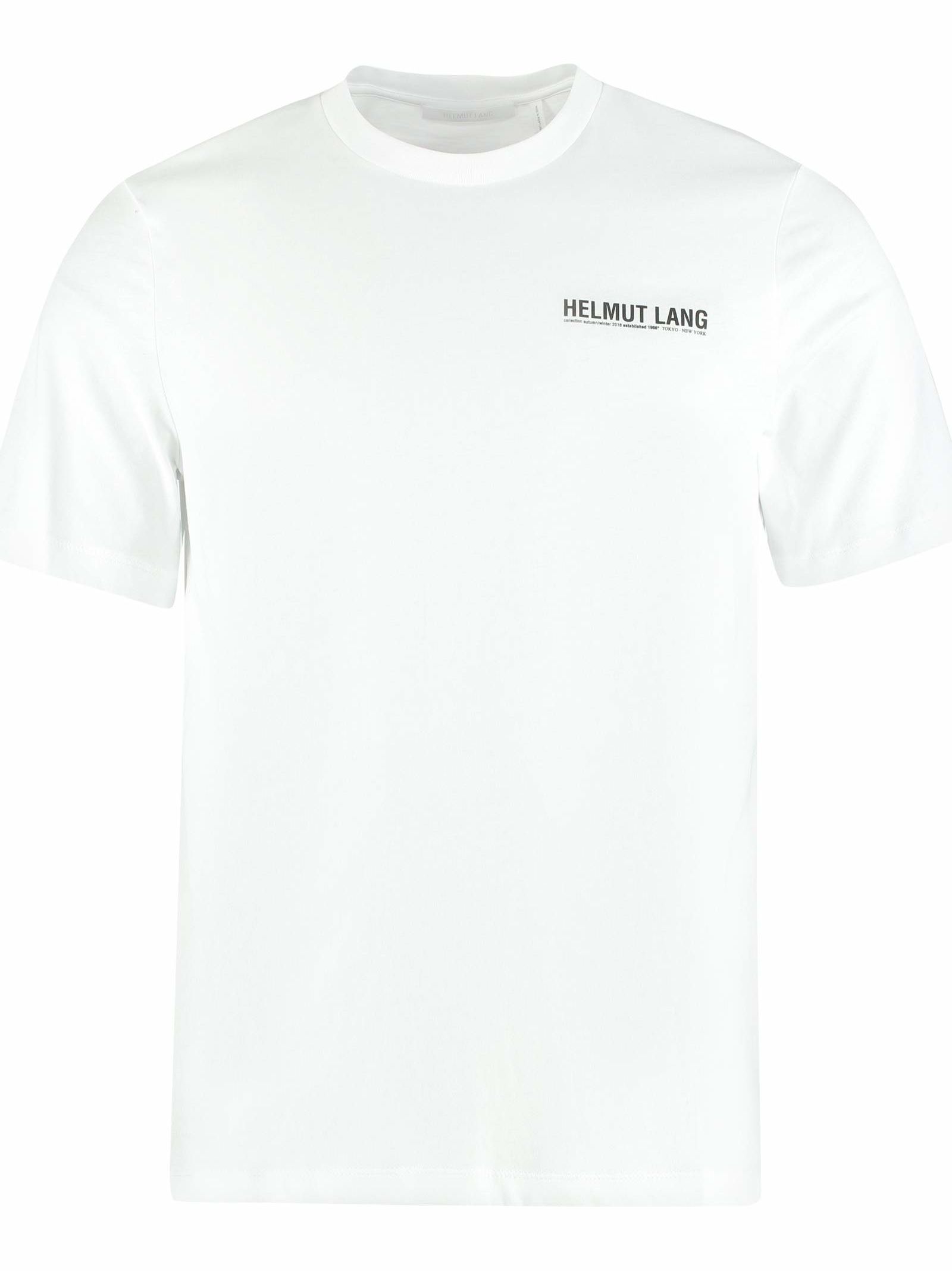 Helmut Lang Dart Back Cotton T-shirt | ModeSens
