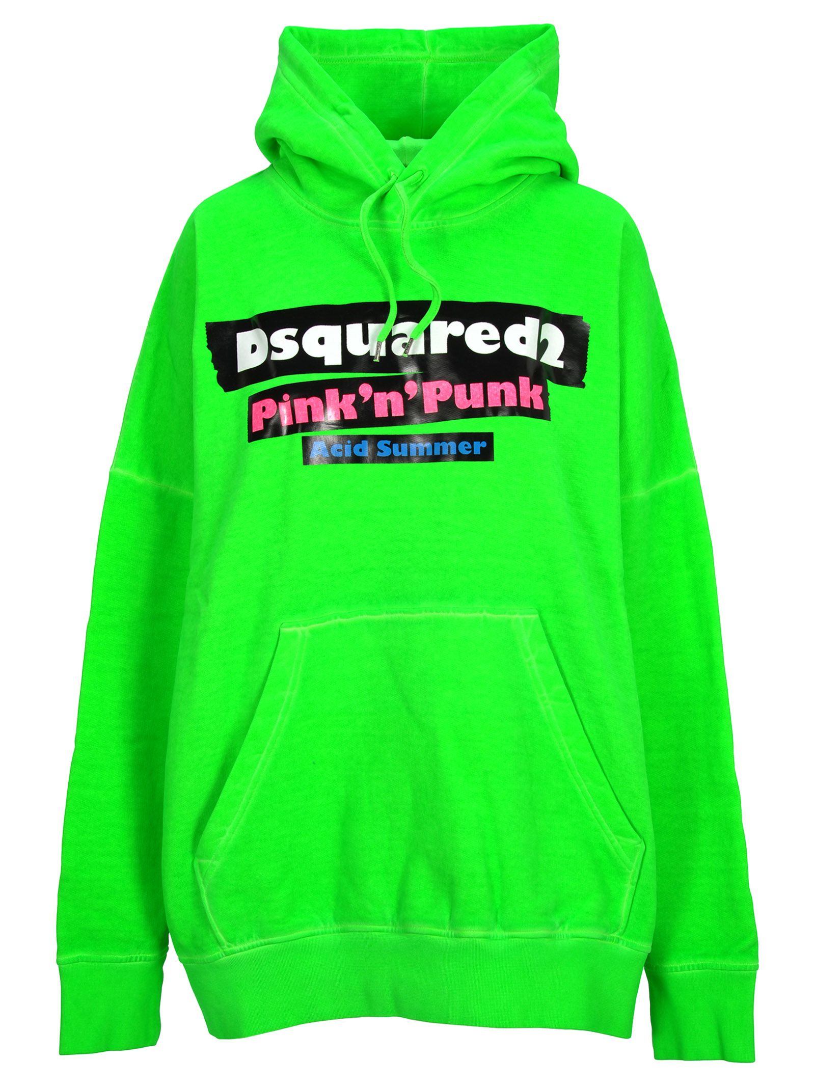 dsquared hoodie green