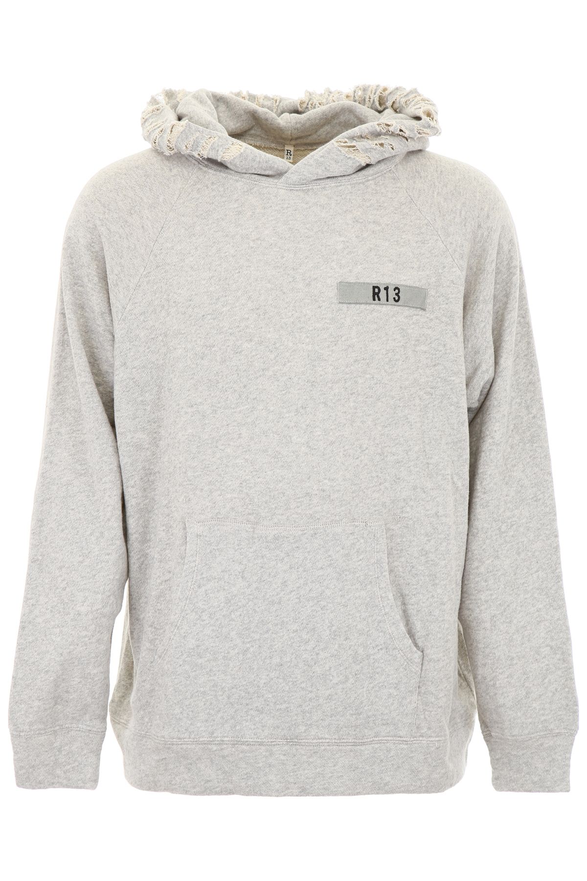 R13 Distressed Hoodie ModeSens