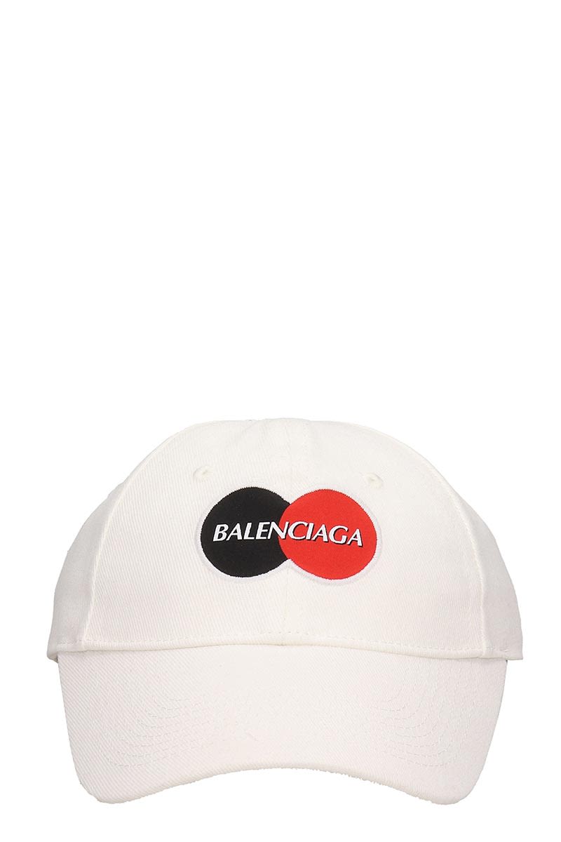 balenciaga white hat