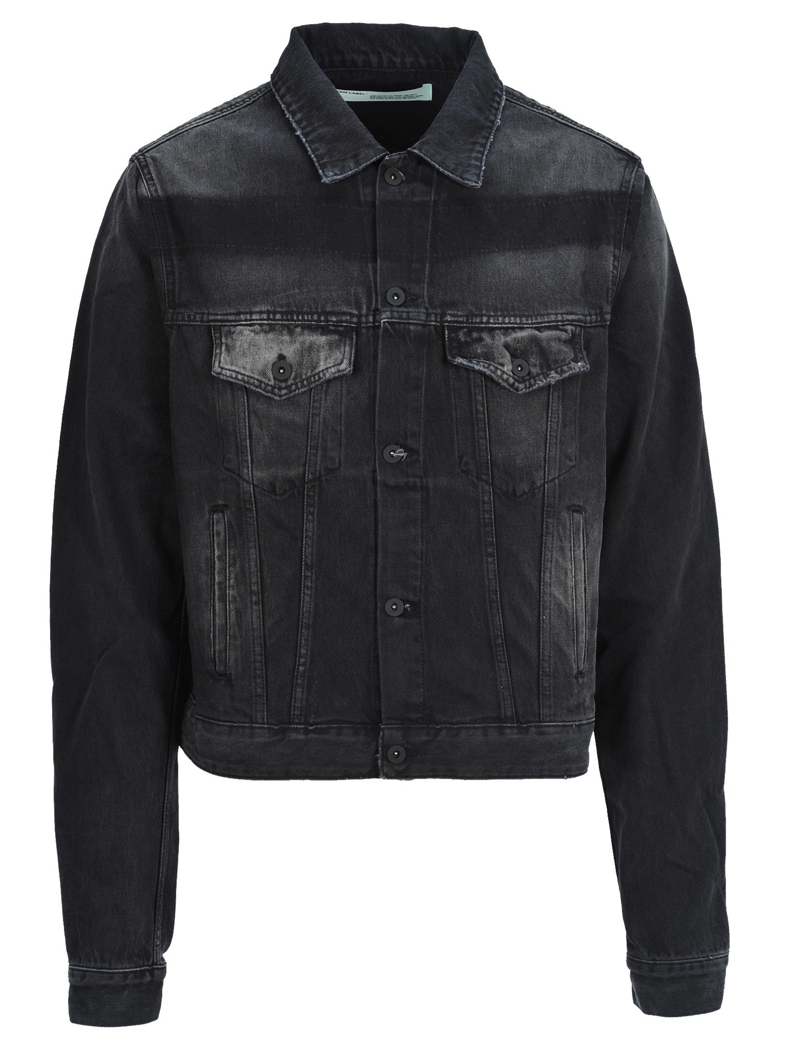 impressionism denim jacket