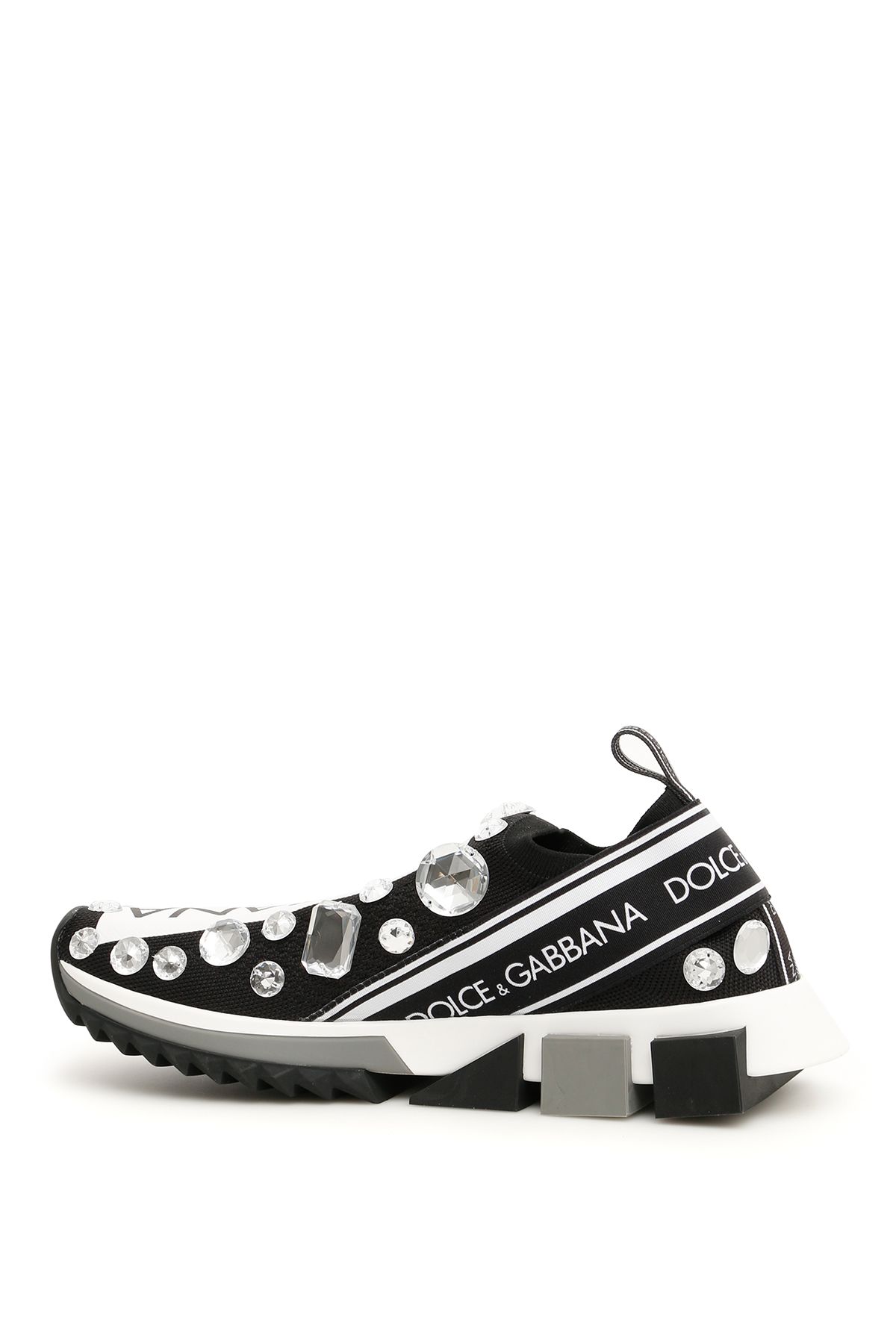 dolce and gabbana sneakers with crystals