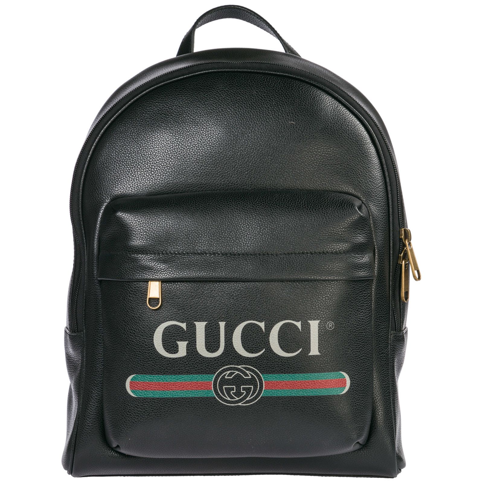 Gucci Gucci Leather Rucksack Backpack Travel - Black - 10902029 | italist