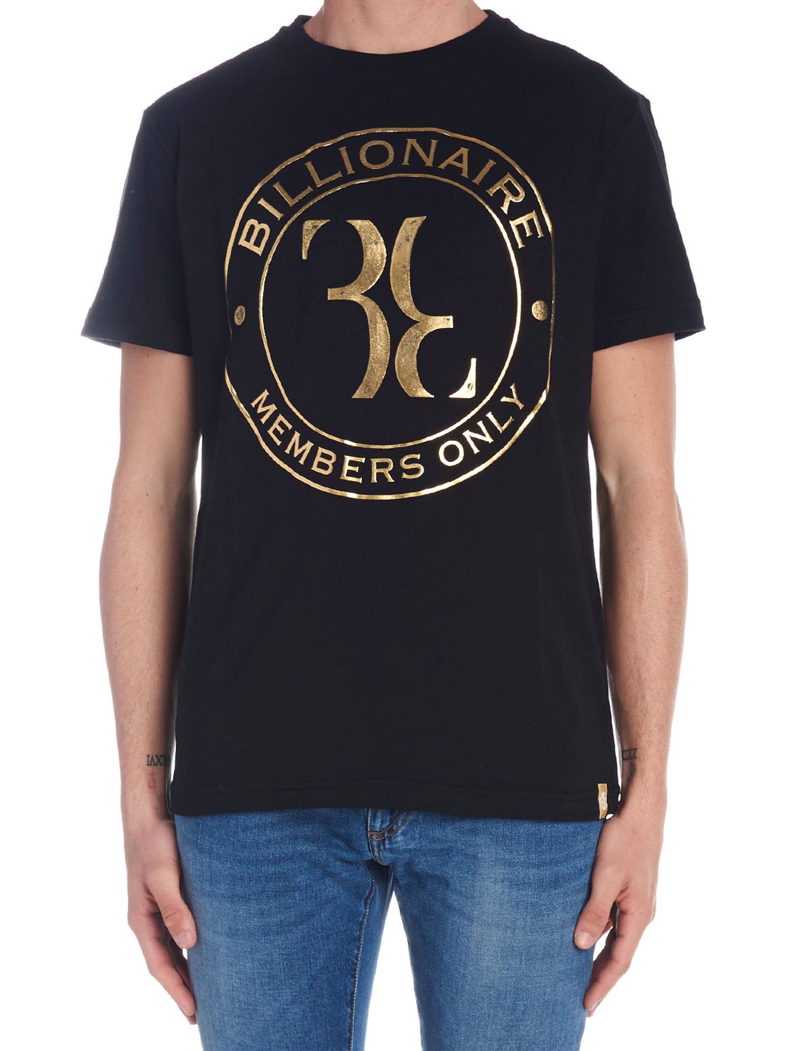 Billionaire Billionaire T-shirt - Black - 10787528 | italist