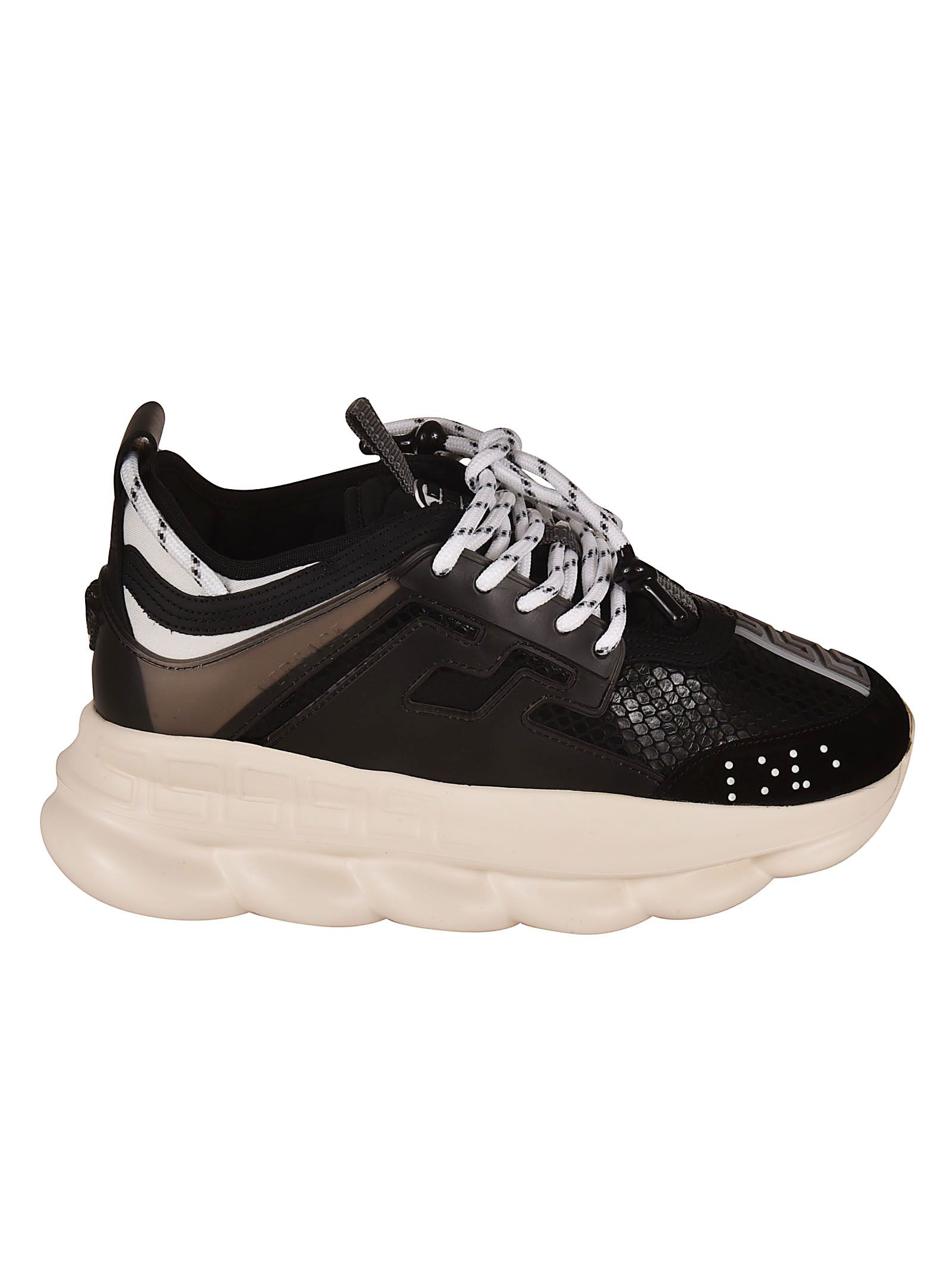 Versace Versace Chain Reaction Sneakers - Black - 10861084 | italist