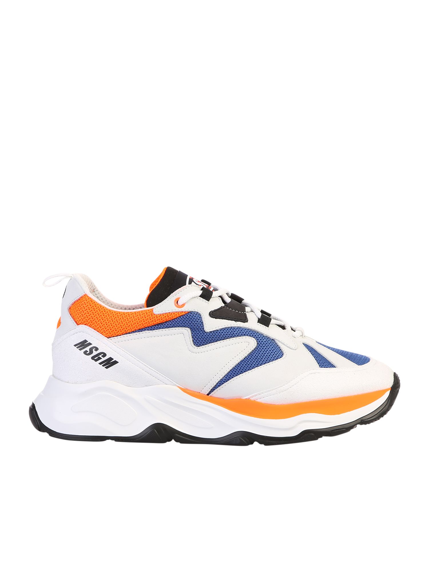 MSGM MSGM Branded Sneakers - White - 10815131 | italist