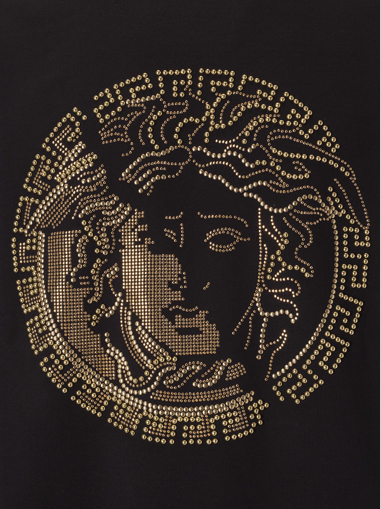 Versace Versace Medusa Logo Sweatshirt - Black - 10857455 | italist