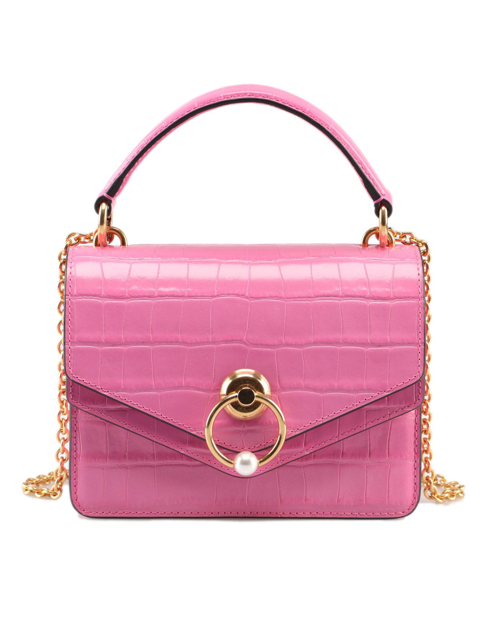 Mulberry Mulberry Small Harlow Shoulder Bag - Raspberry - 10812006 ...