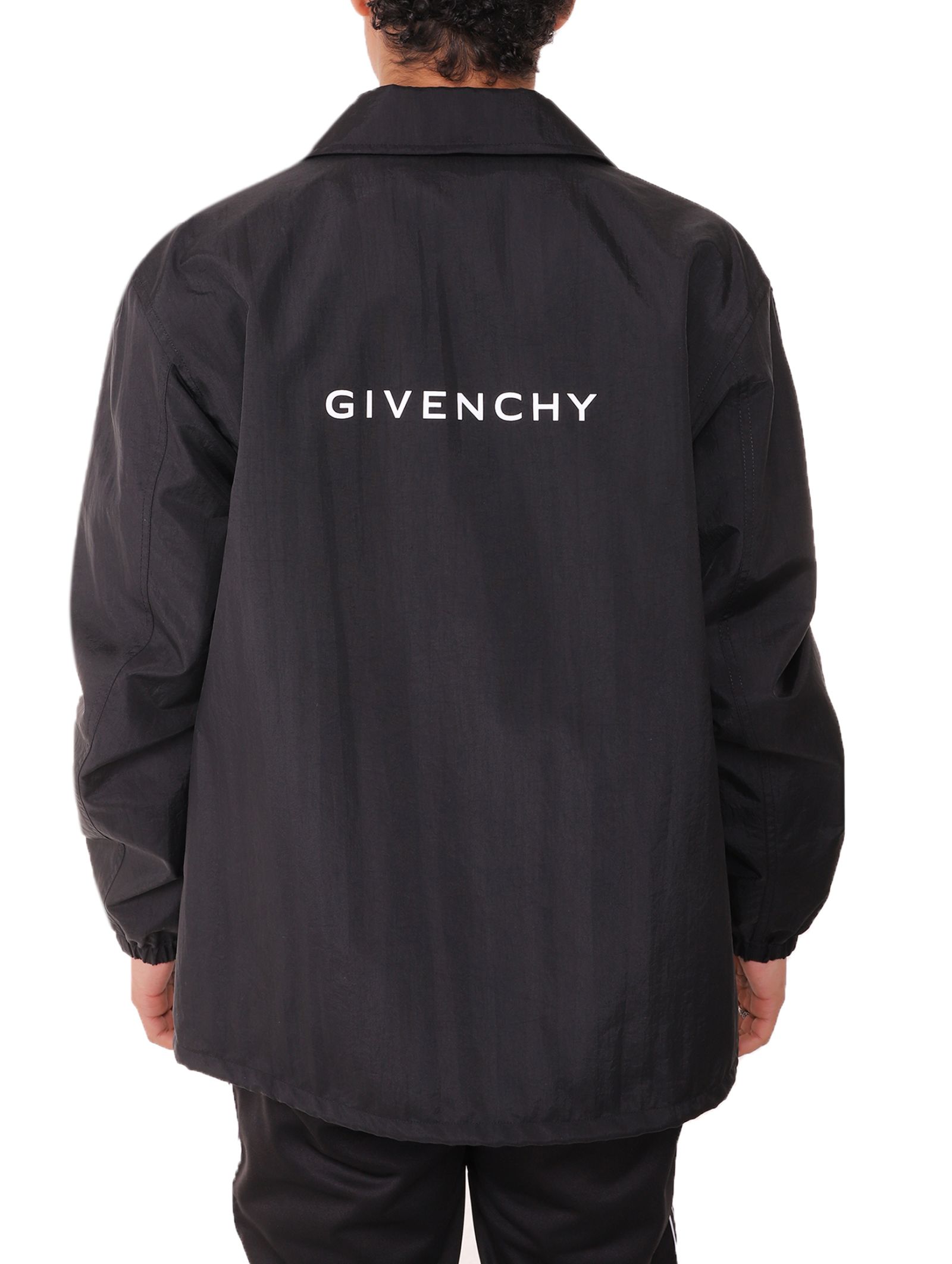 Givenchy Givenchy Black Windbreaker - Black - 10922356 | italist