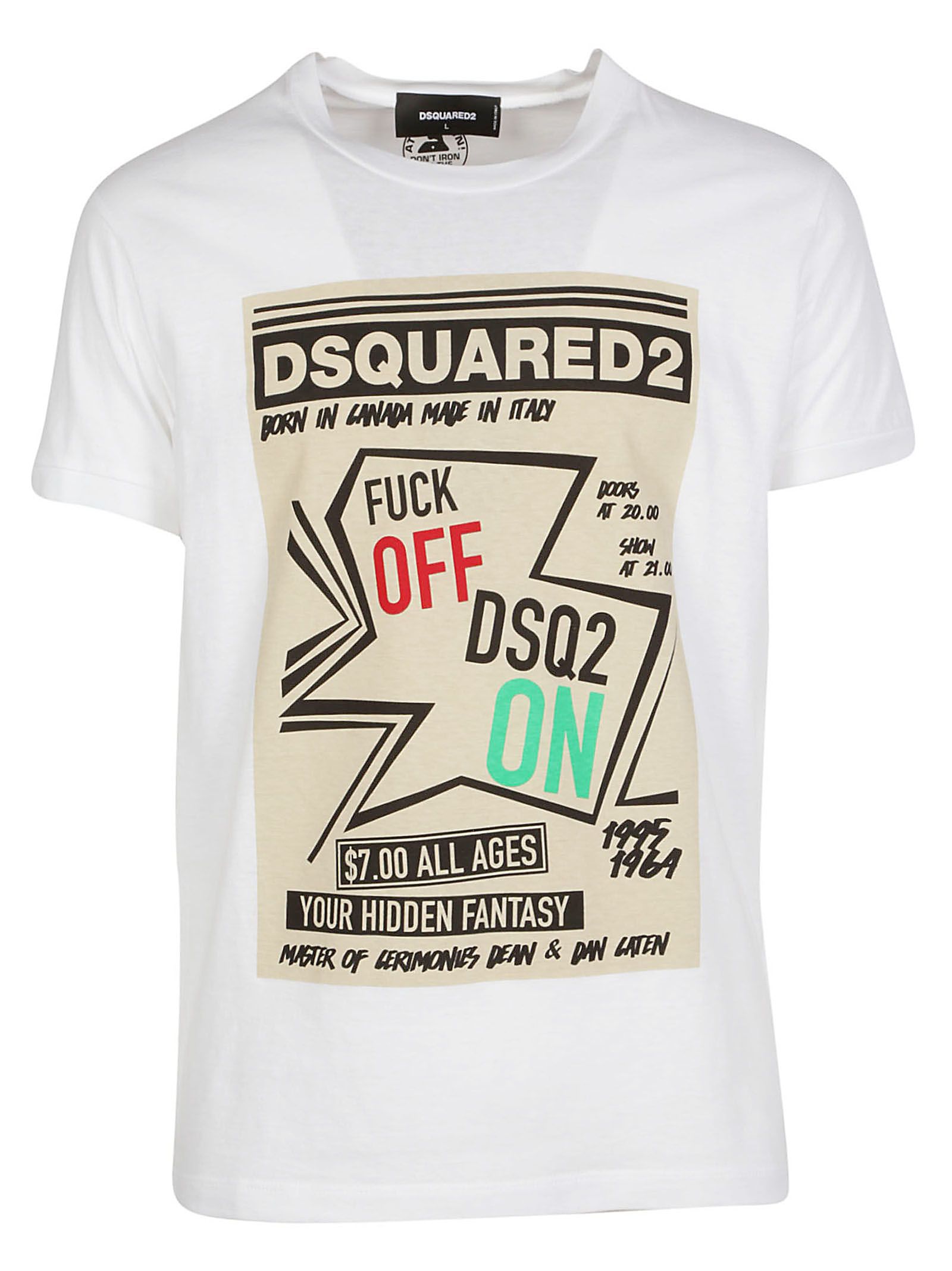 Dsquared2 Dsquared2 T-shirt - White - 10841536 | italist