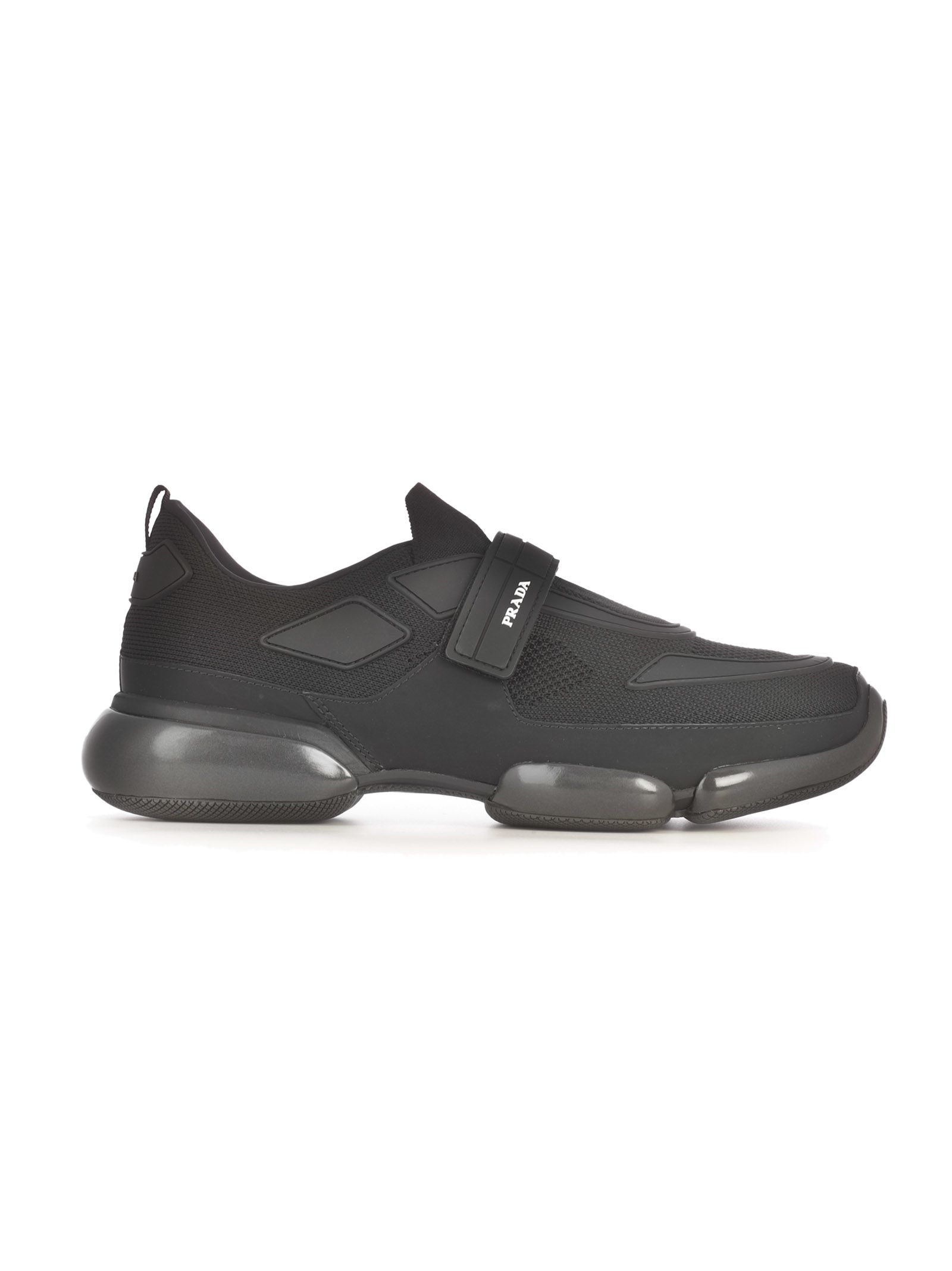 Prada Prada Cloudburst Strap Sneakers - Black - 10770702 | italist