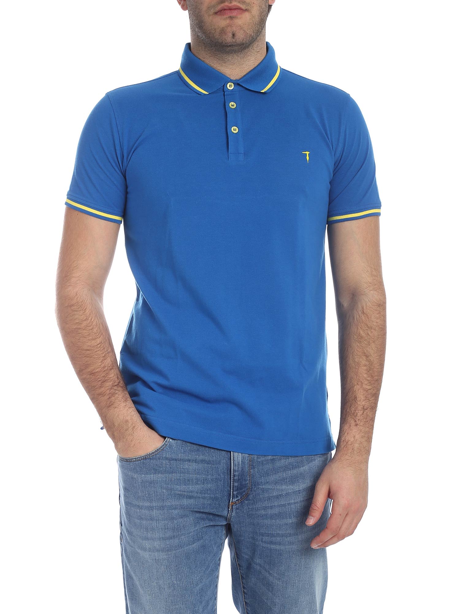 Trussardi Trussardi Polo Shirt - ROYAL BLUE - 10969636 | italist