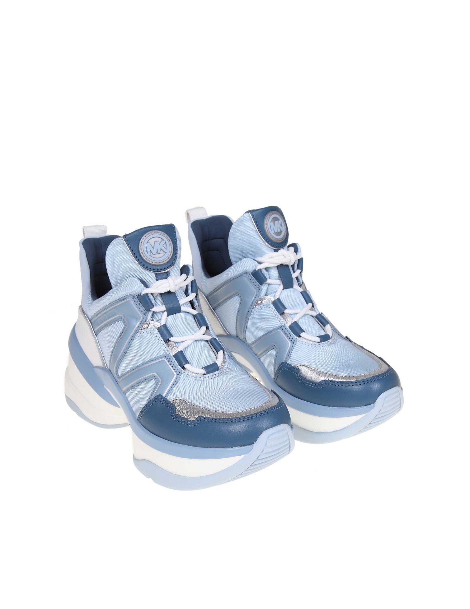 Michael Kors Michael Kors Sneakers Olympia Trainer Blue Color - Ocean - 10799794 | italist