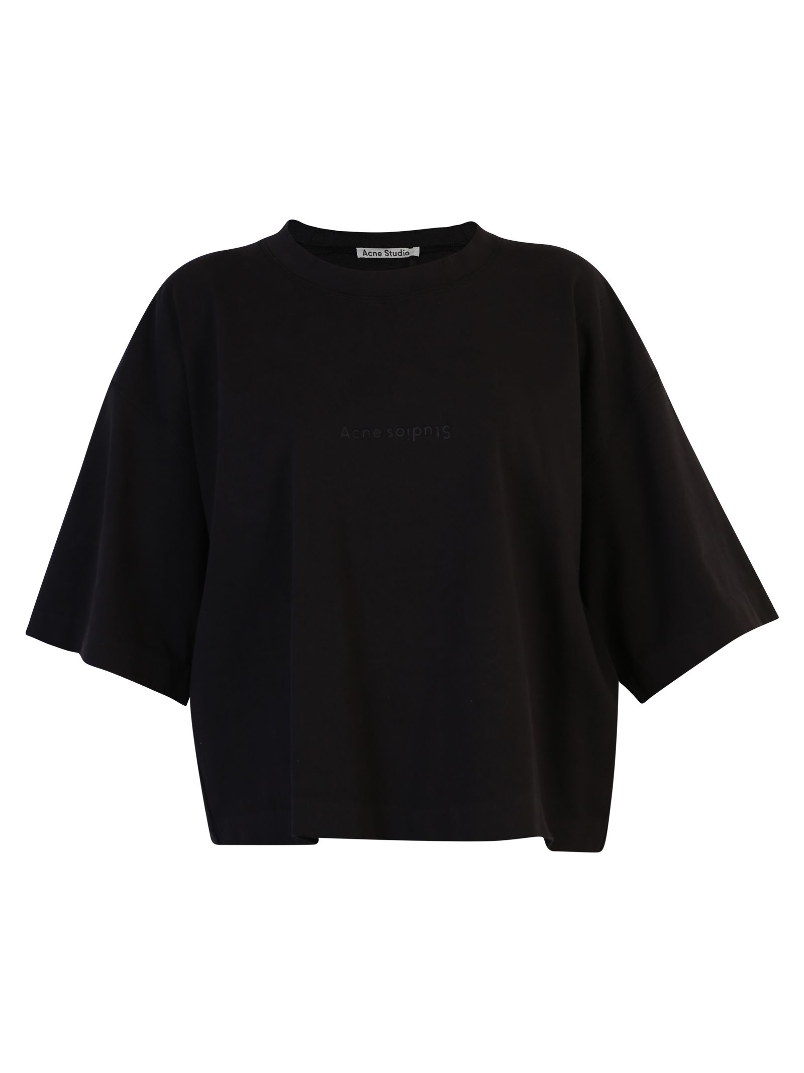 Acne Studios Acne Studios Branded T-shirt - Black - 10921266 | italist