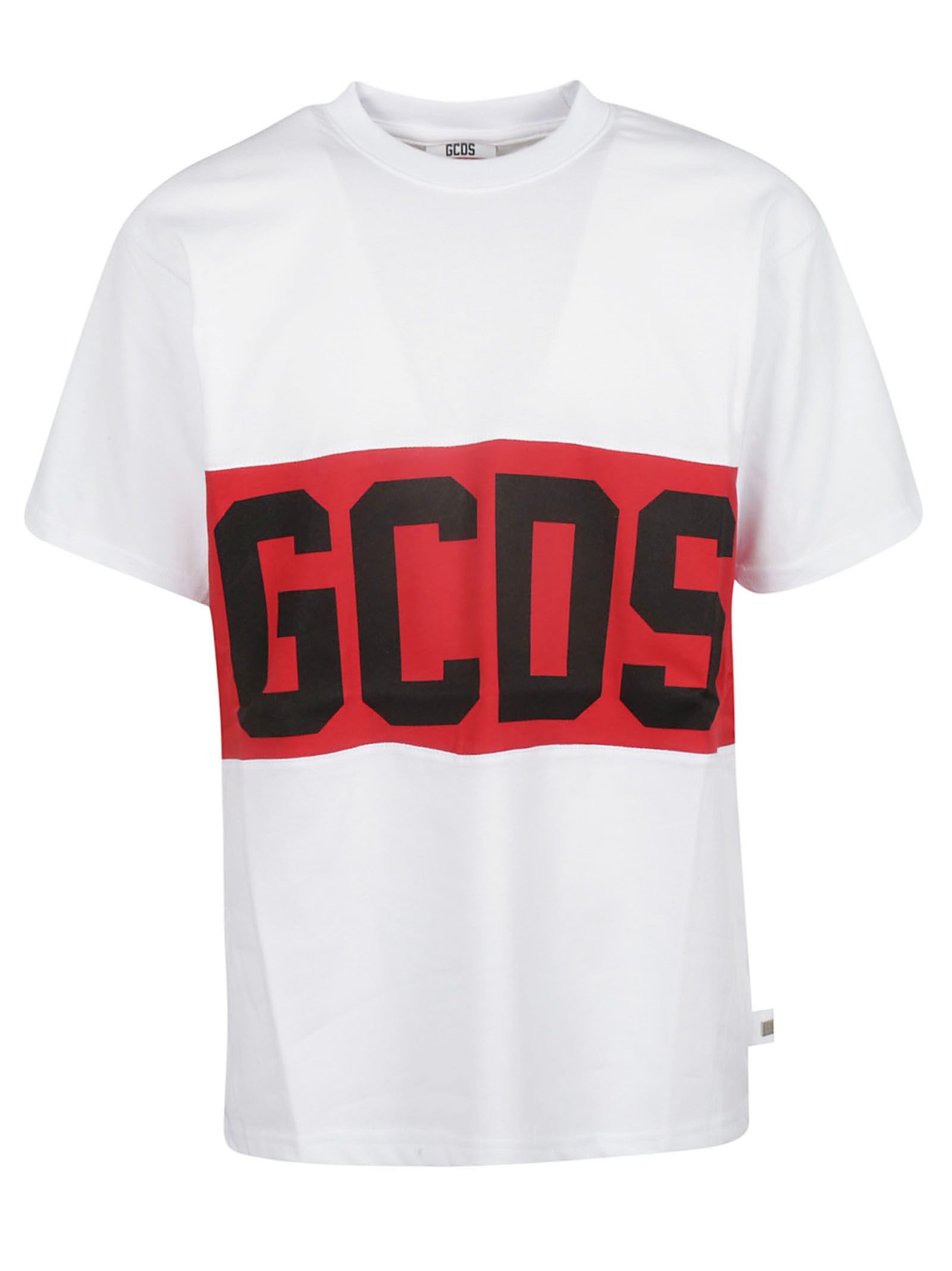 GCDS Gcds Macro Logo Band T-shirt - White - 10853796 | italist