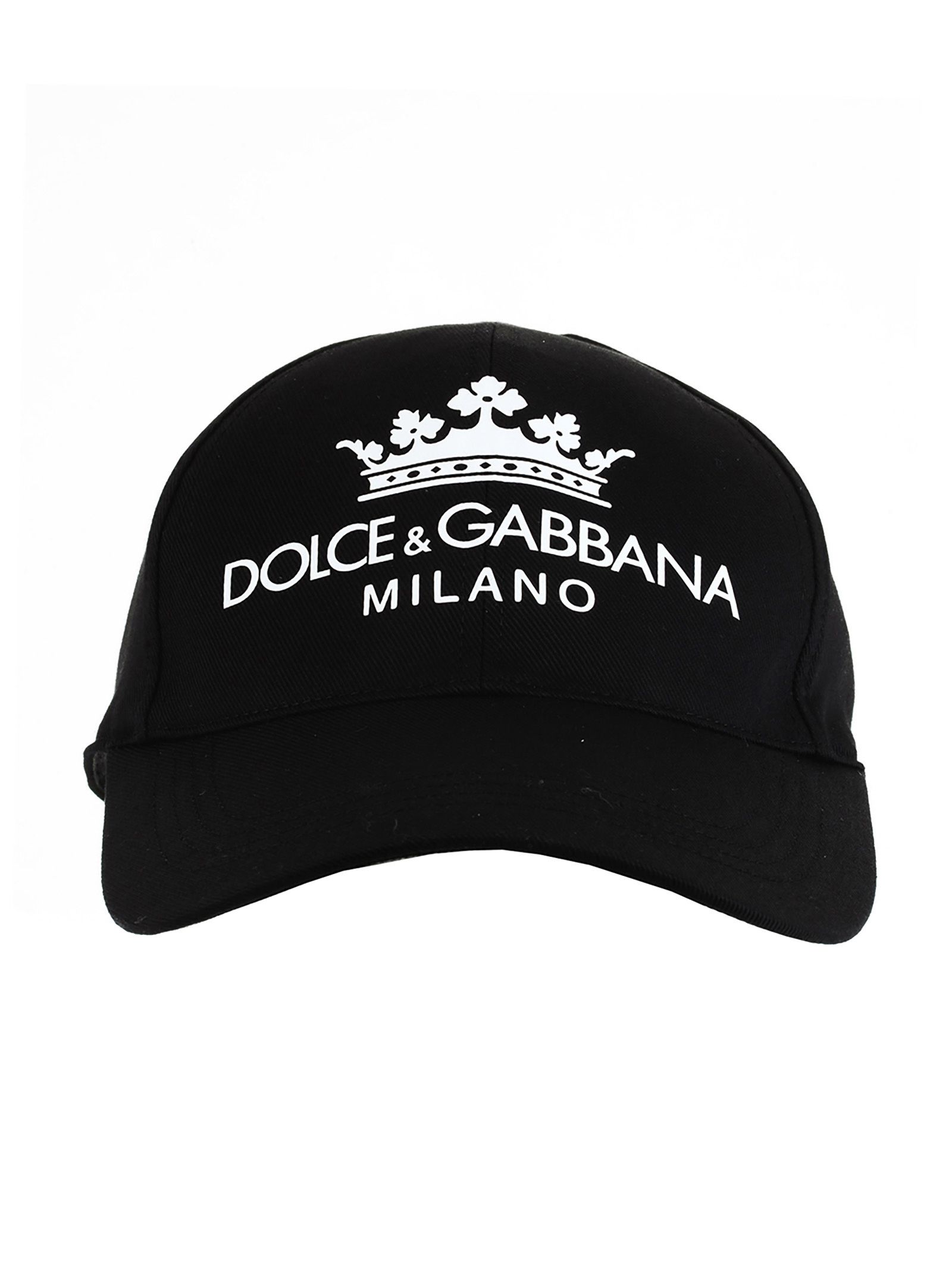 Dolce & Gabbana Dolce & Gabbana Baseball Cap With Print - BLACK ...