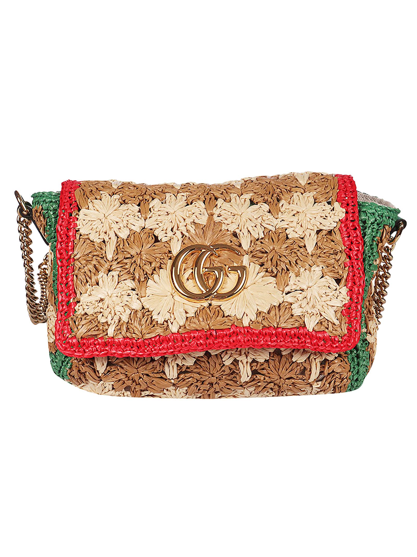 Click to view more detailed imagery on our partner's website Gucci Gg Marmont 2.0 Shoulder Bag In Natural
