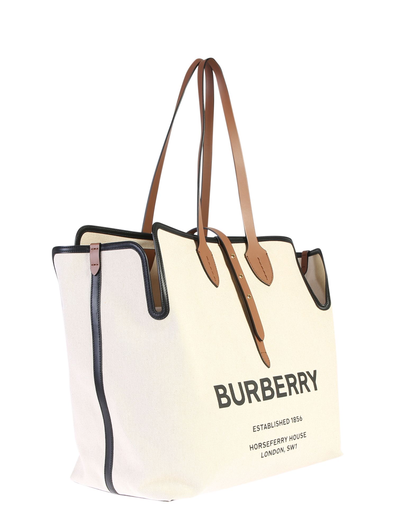 Burberry Burberry Large Tote Bag - White - 10972120 | italist