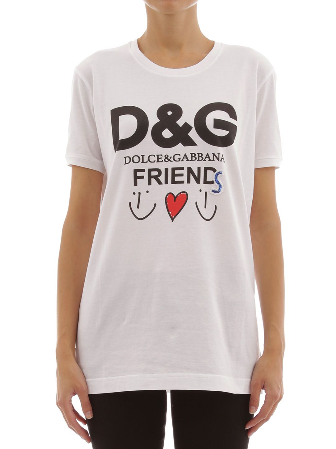 Dolce & Gabbana Dolce & Gabbana White T-shirt Friends - White ...