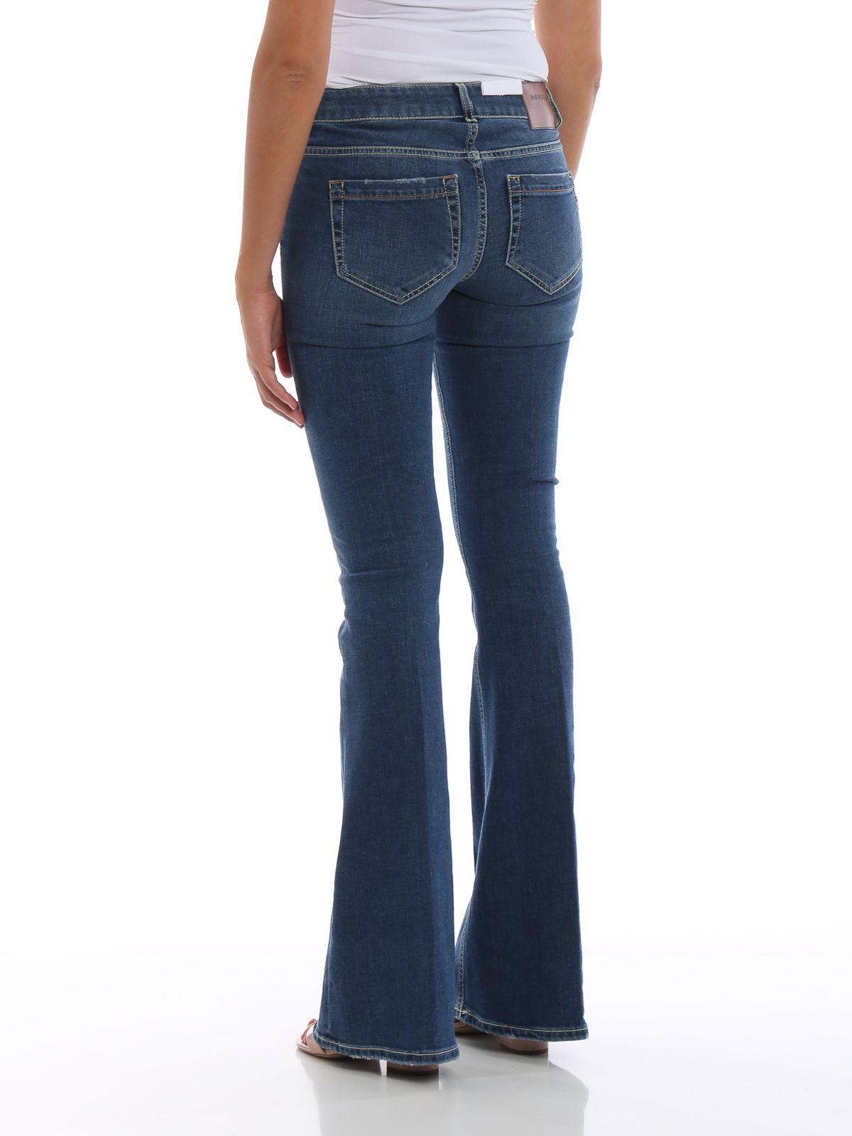 womens high waisted bootcut jeans