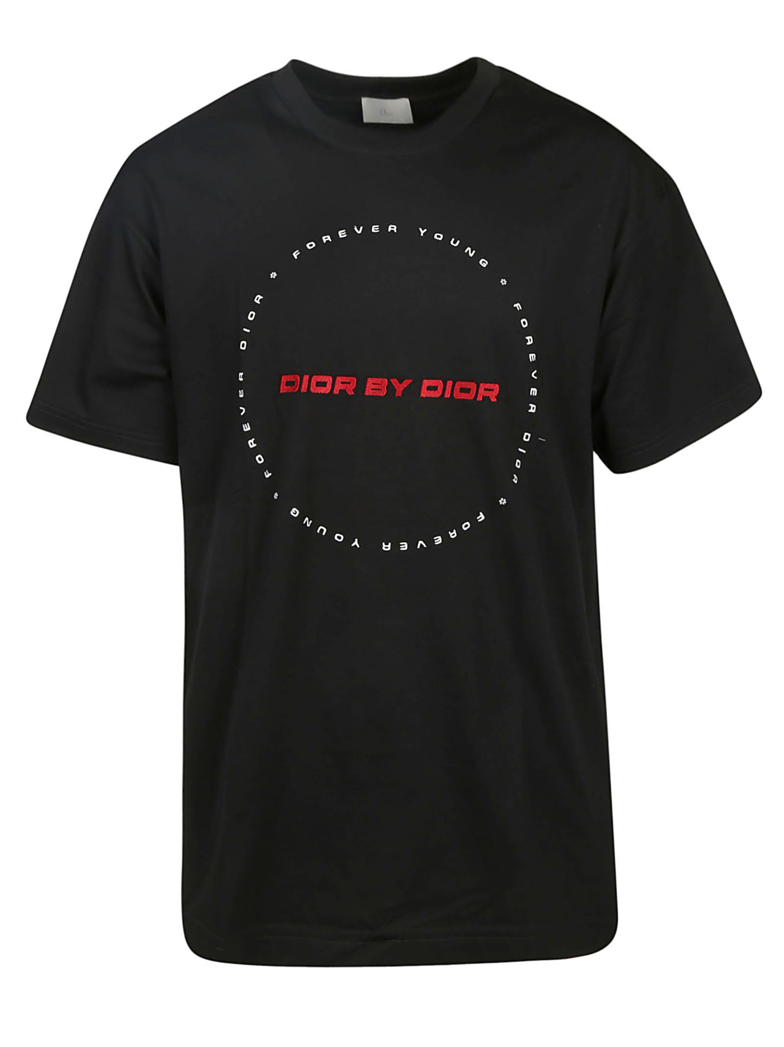 Christian Dior Christian Dior Logo Print T-shirt - Black - 10811736 | italist