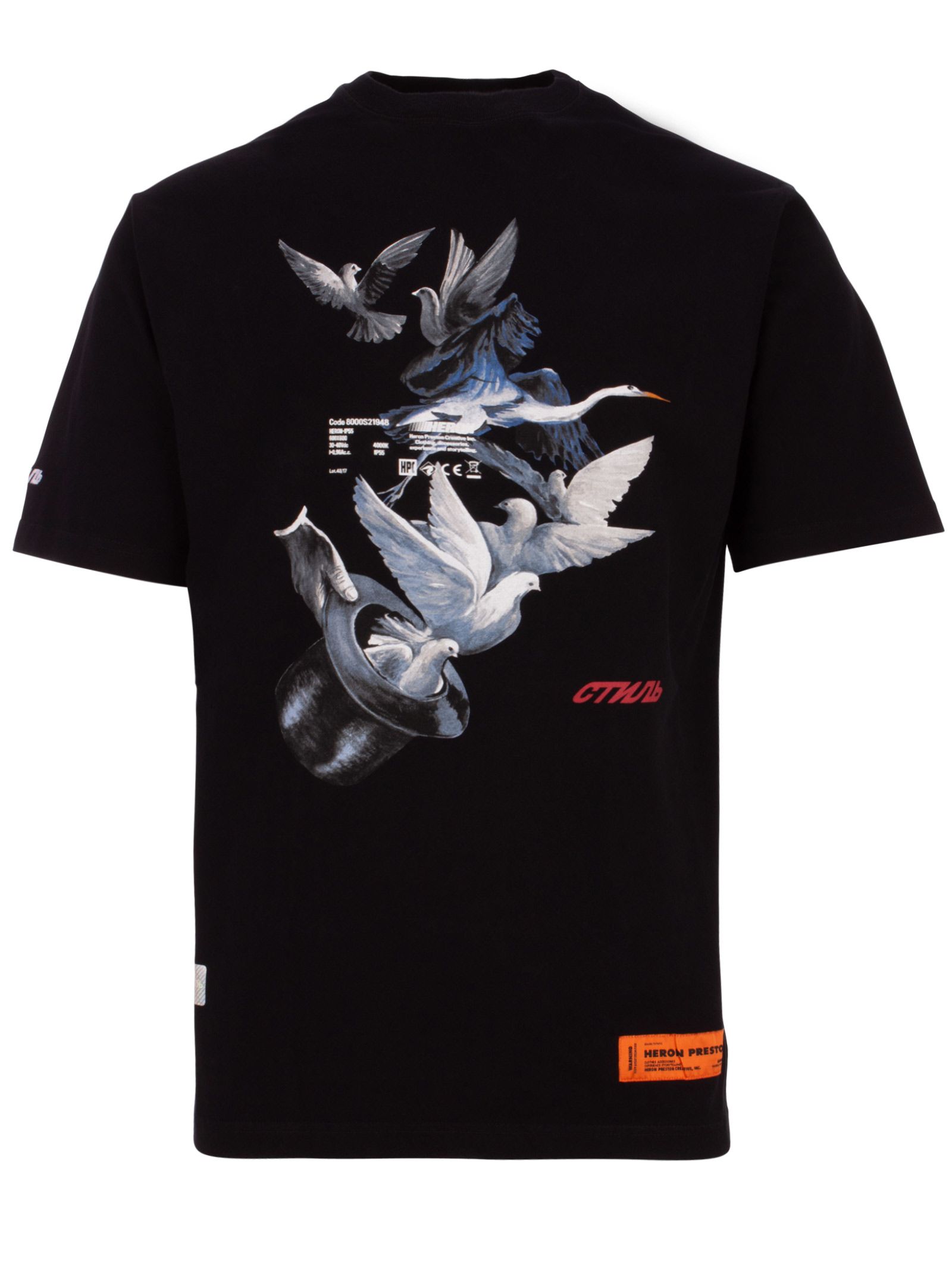 HERON PRESTON Heron Preston T-shirt - Black - 10823976 | italist